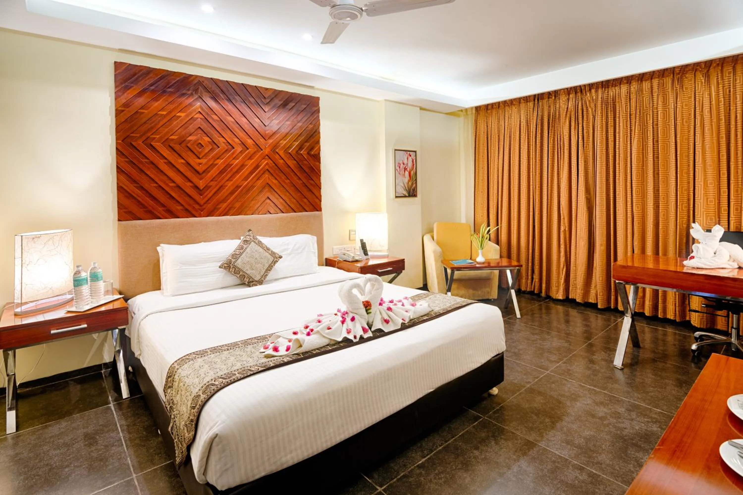 Photo of the whole room, Bed in Grand Serenaa Hotel & Resorts, Auroville