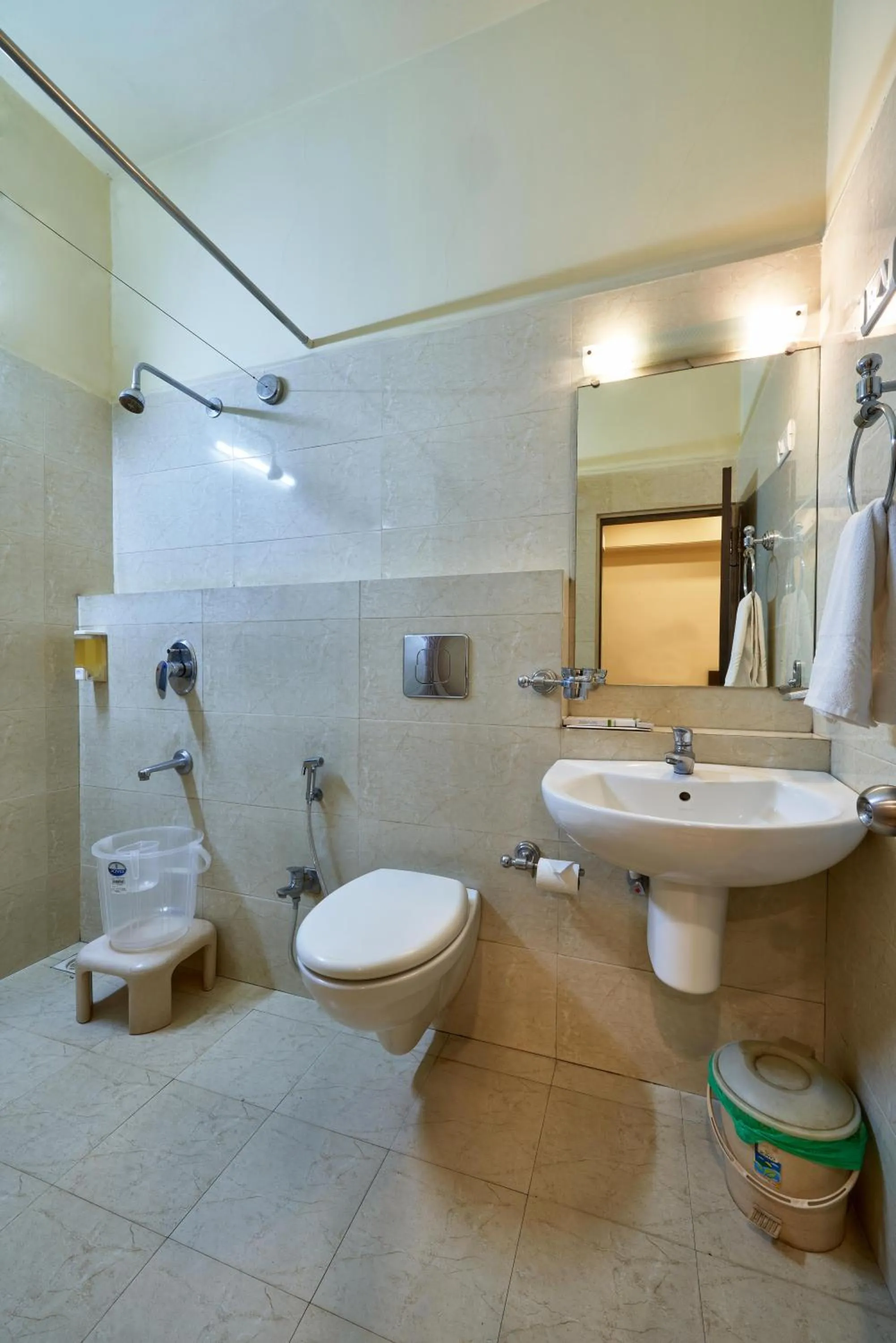 Bathroom in Hotel Atria, Kolhapur