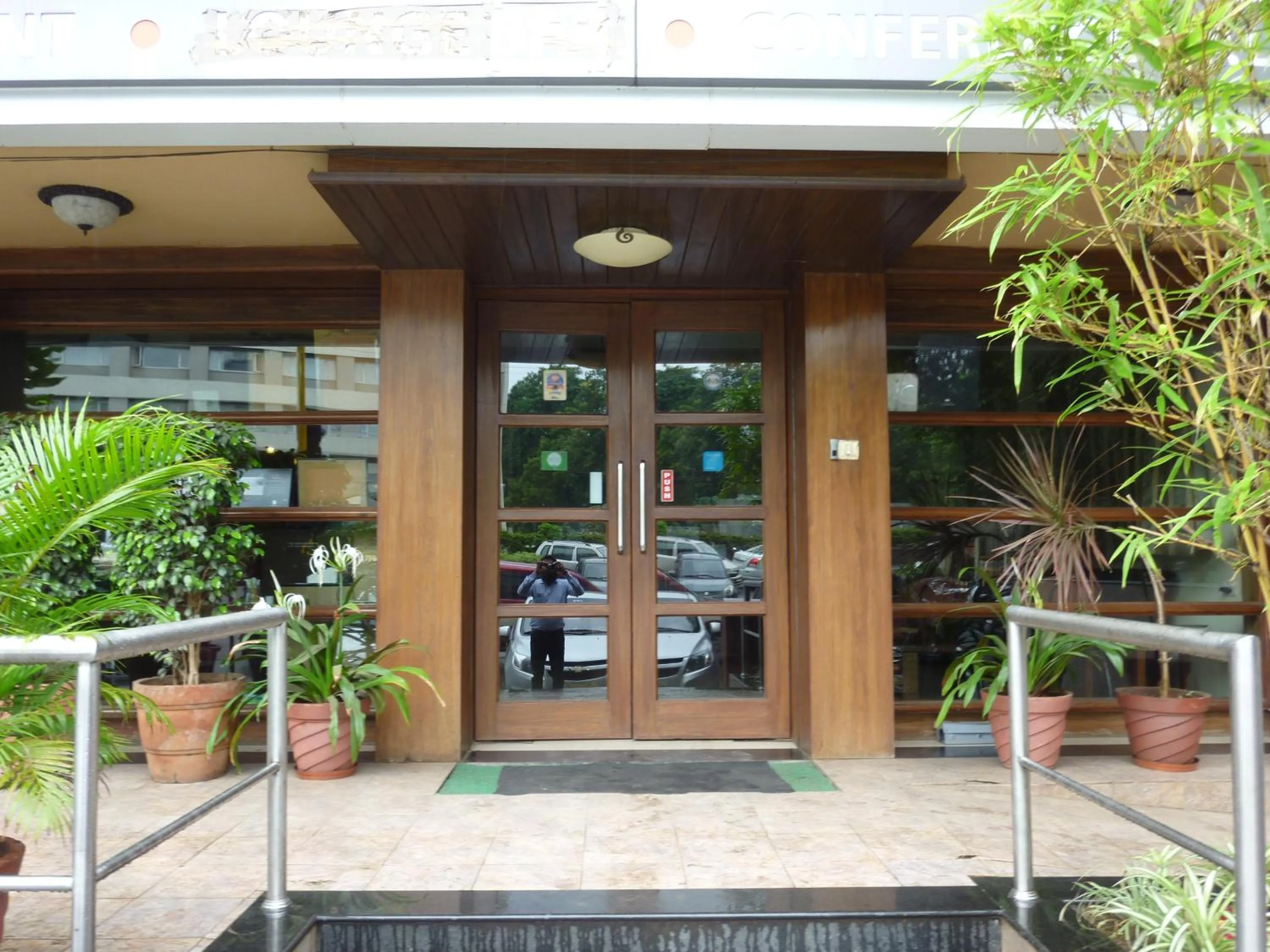 Facade/entrance in Hotel Atria, Kolhapur
