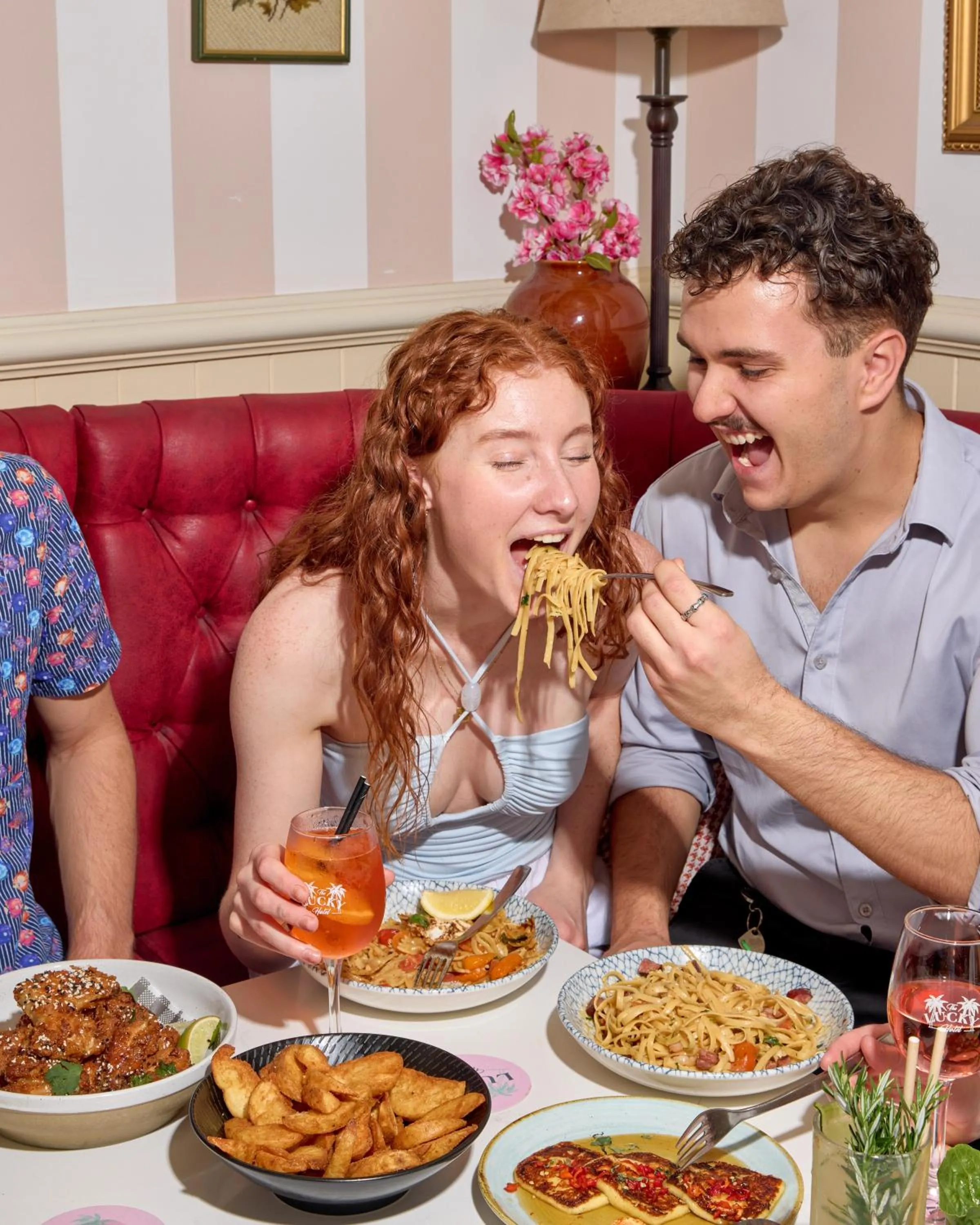 Restaurant/places to eat in The Lucky Hotel