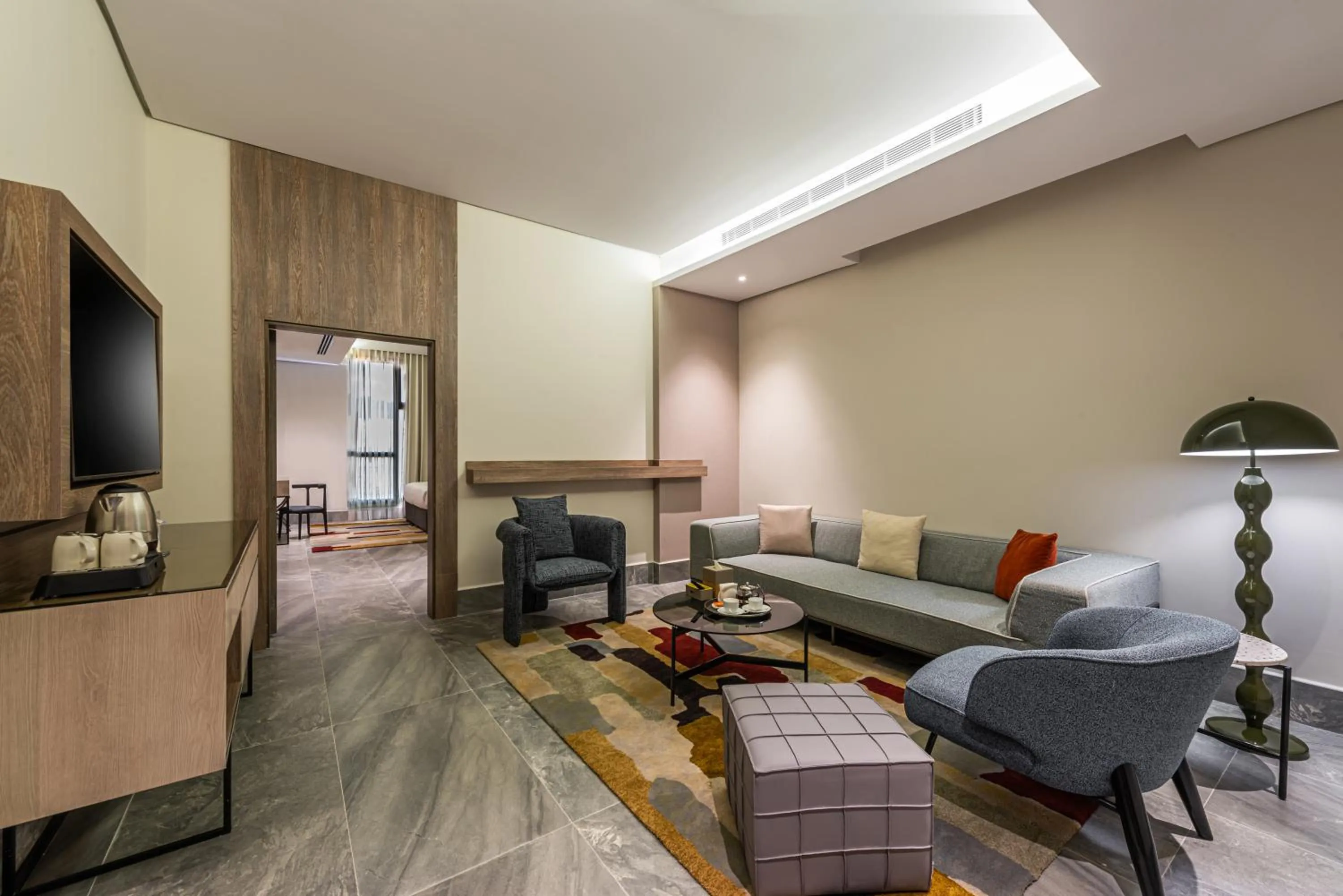 TV and multimedia, Bed in Ewaa Express Hotel - Abha