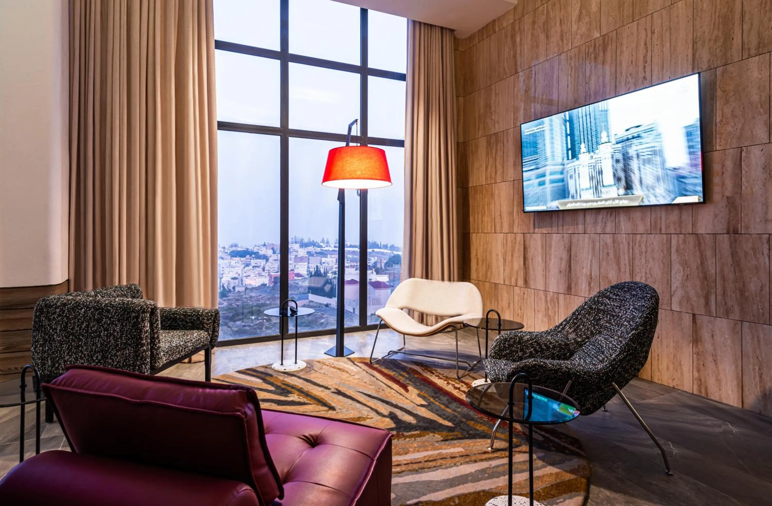 Seating area in Ewaa Express Hotel - Abha