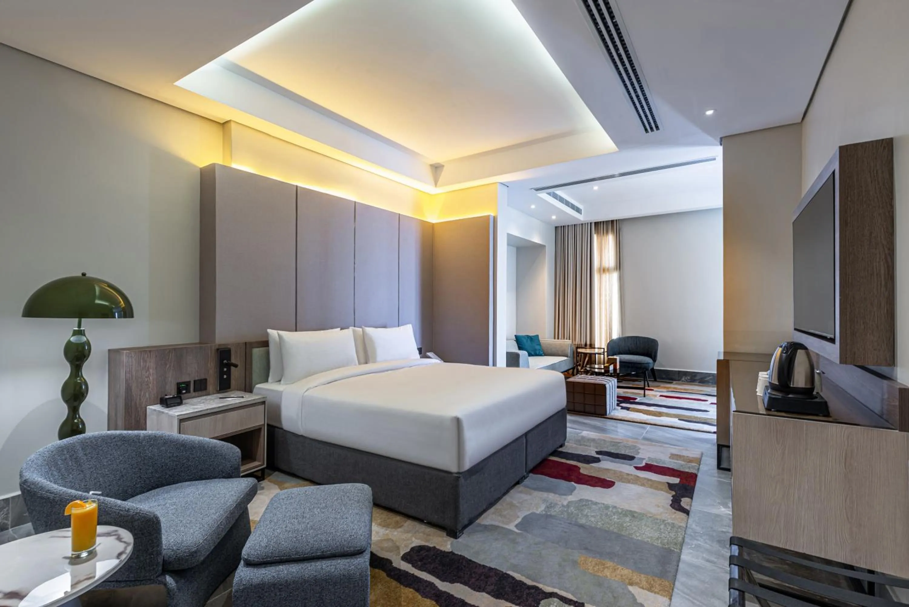 Bed in Ewaa Express Hotel - Abha