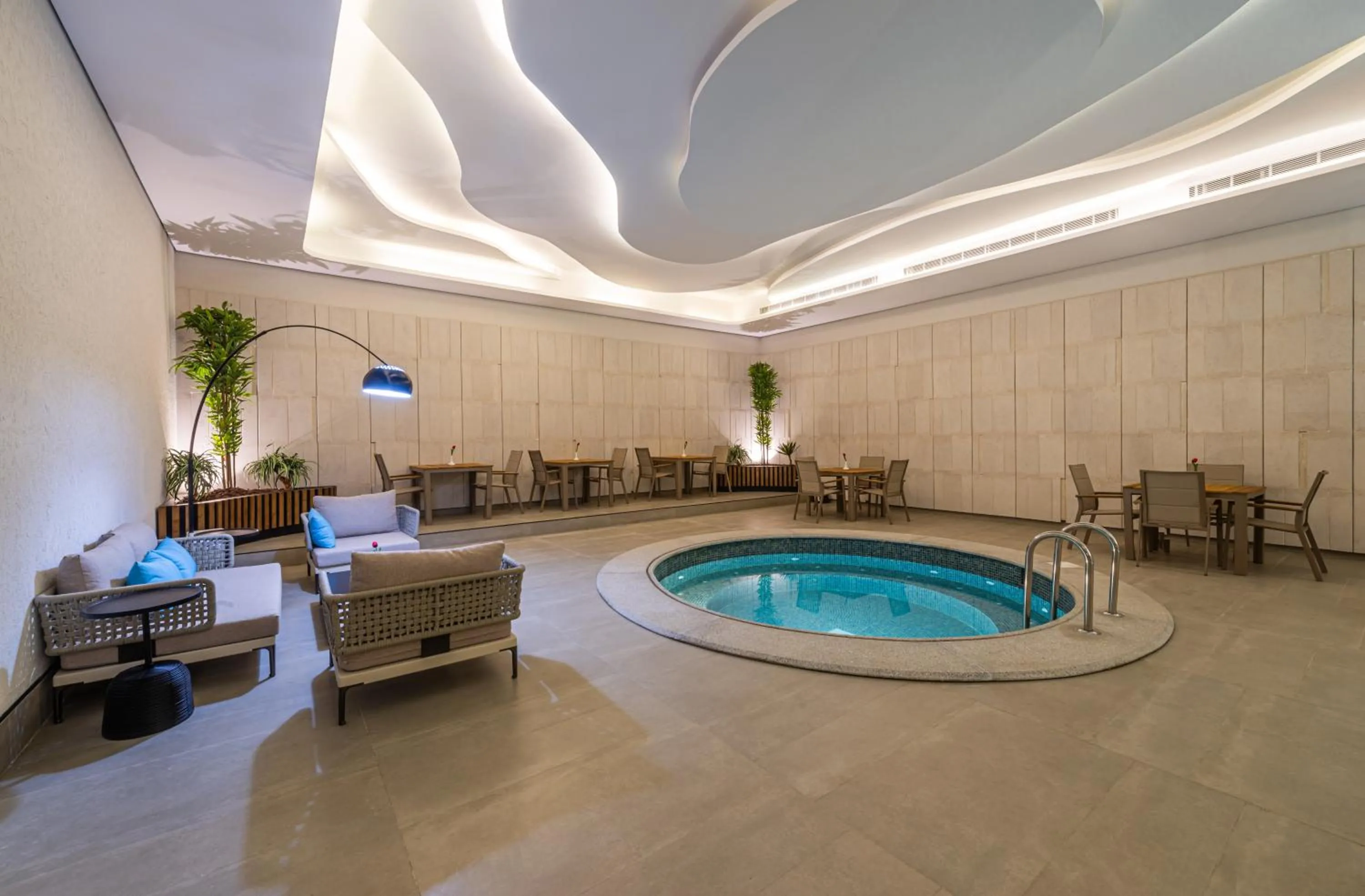 Seating area in Ewaa Express Hotel - Abha