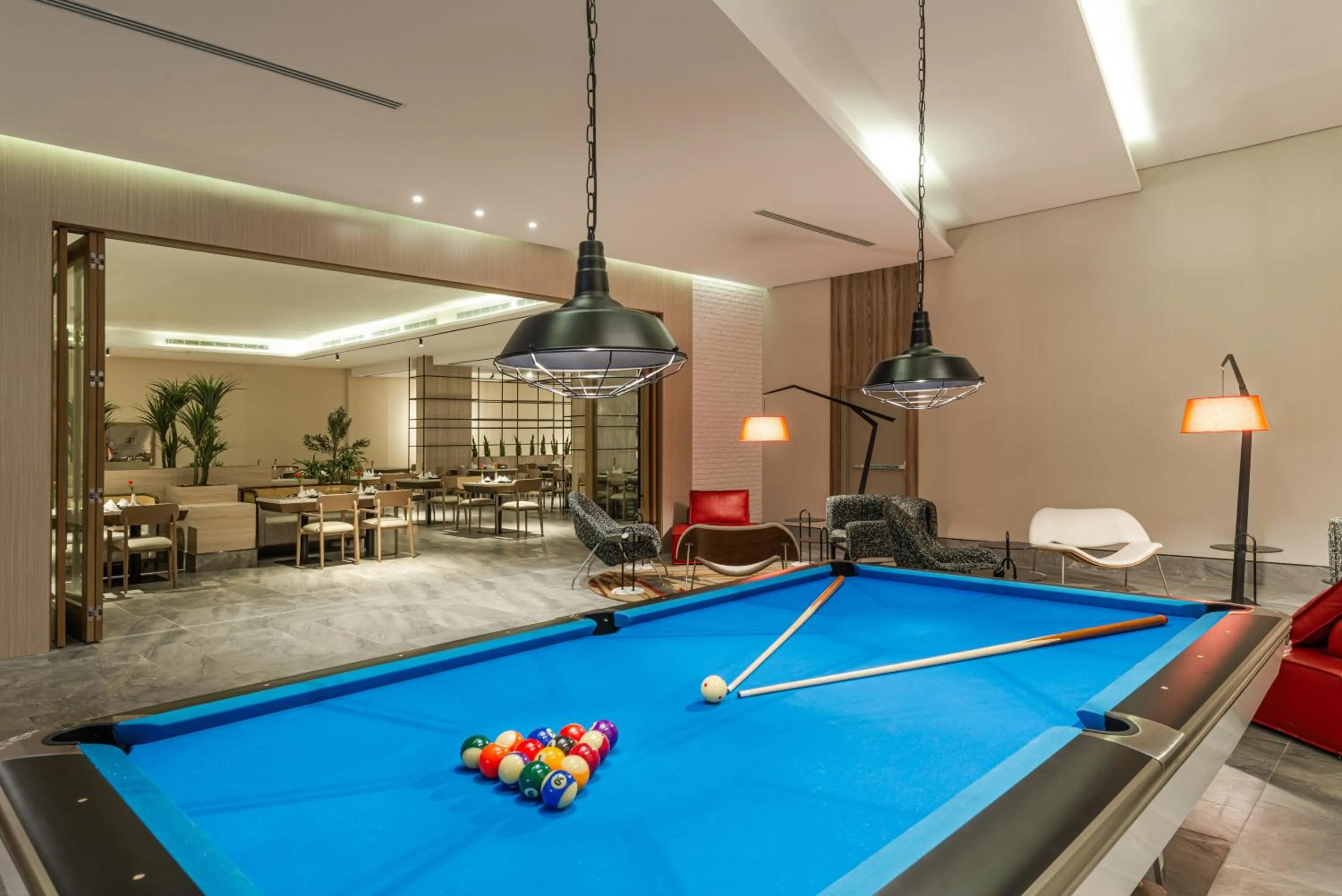 Billiard in Ewaa Express Hotel - Abha