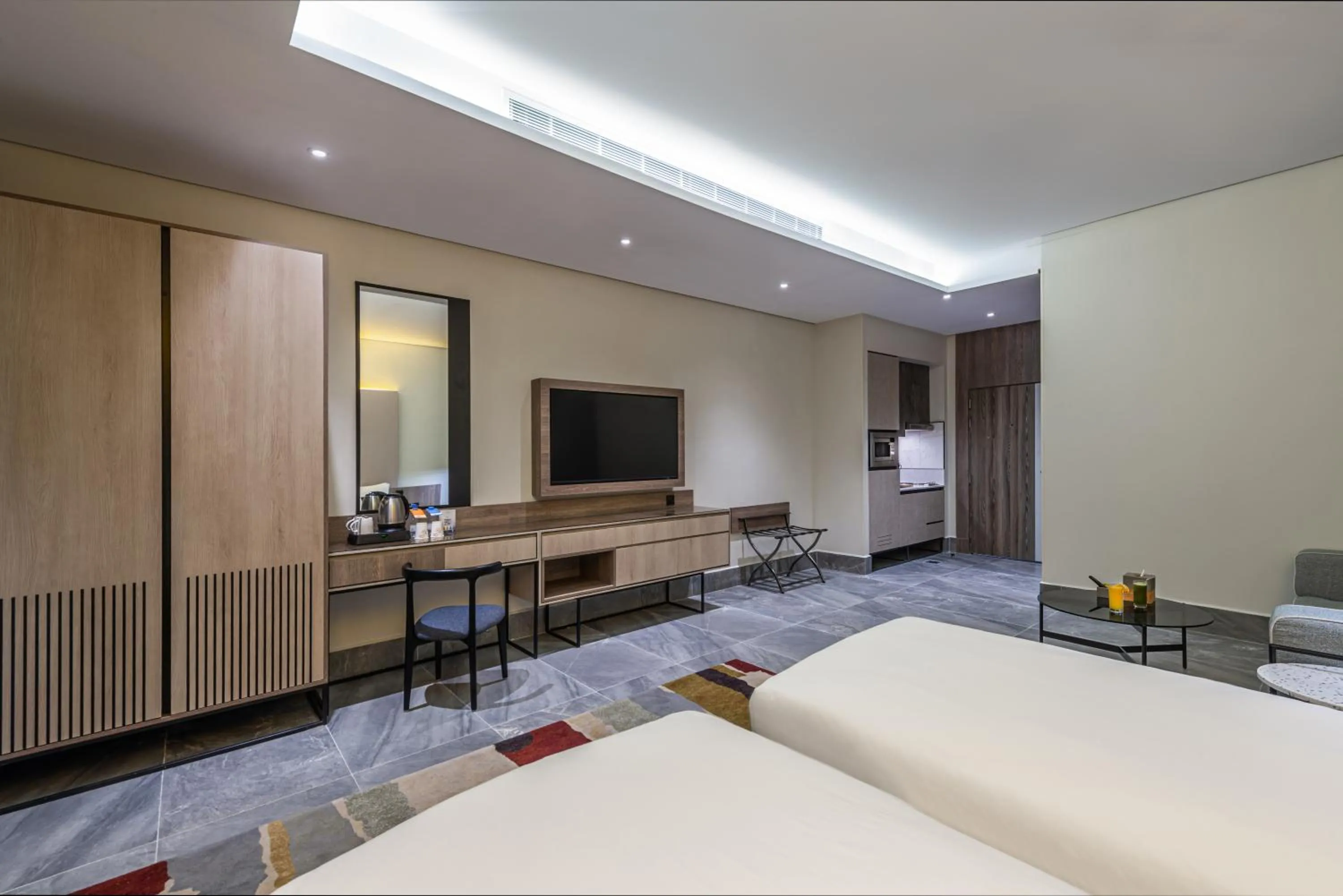 Photo of the whole room, Bed in Ewaa Express Hotel - Abha