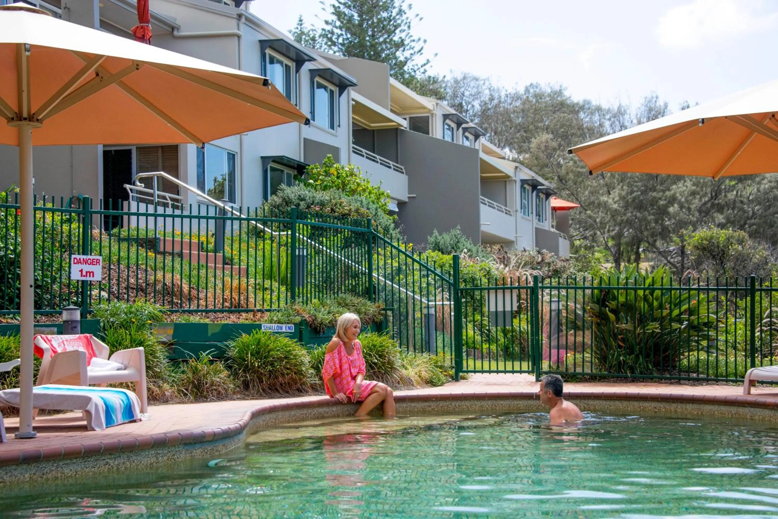 Swimming pool in Samarinda Jewel by the Sea