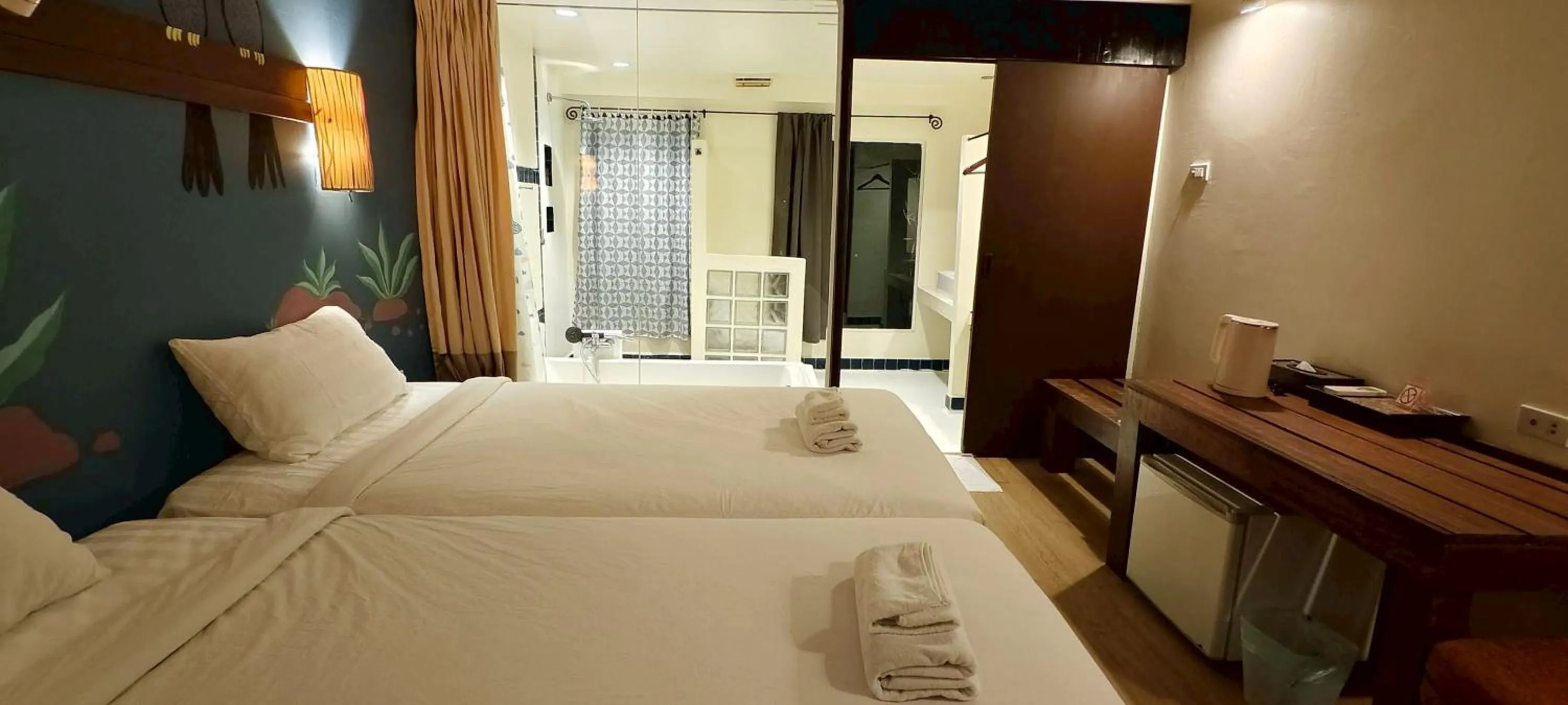 Bed in Stellars Samed Resort