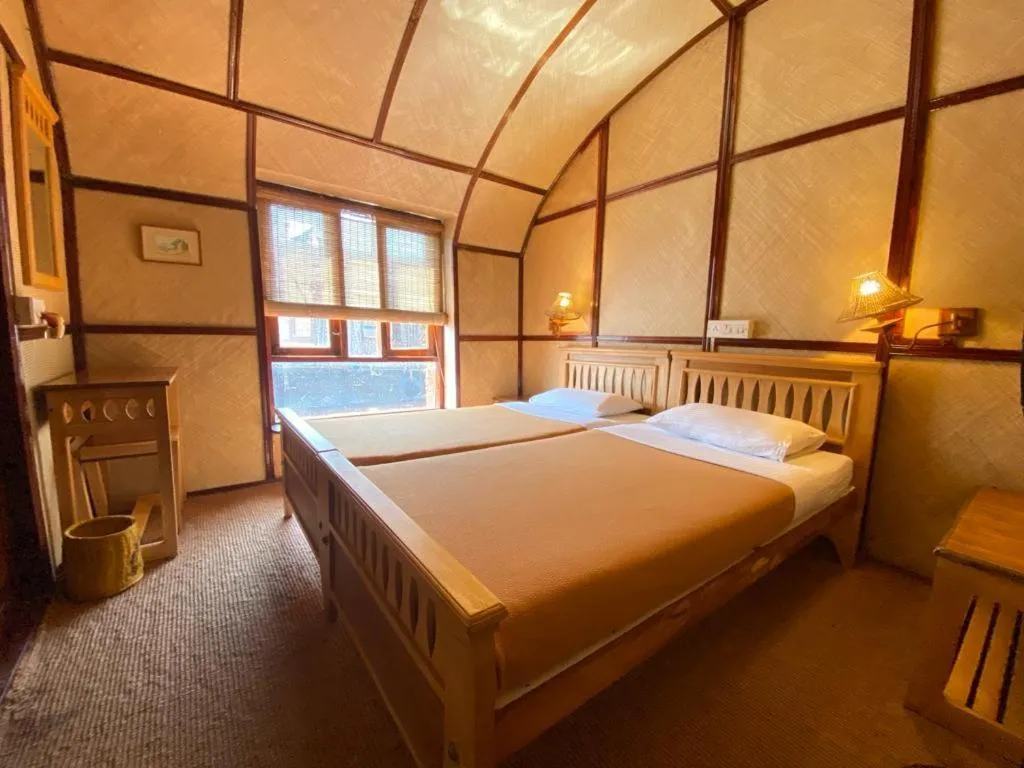 Photo of the whole room, Bed in Marvel Cruise