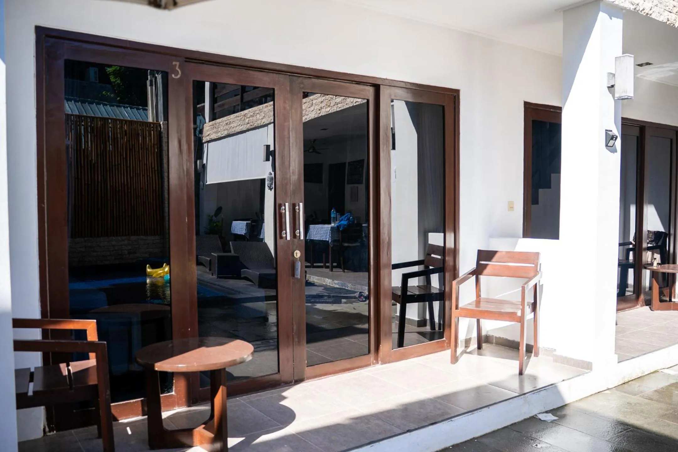 Patio in Gili Ocean Club - ADULTS ONLY