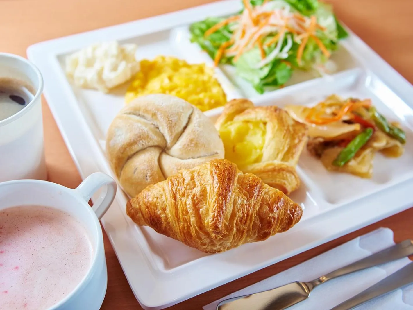 Breakfast in Super Hotel Akihabara Suehirocho