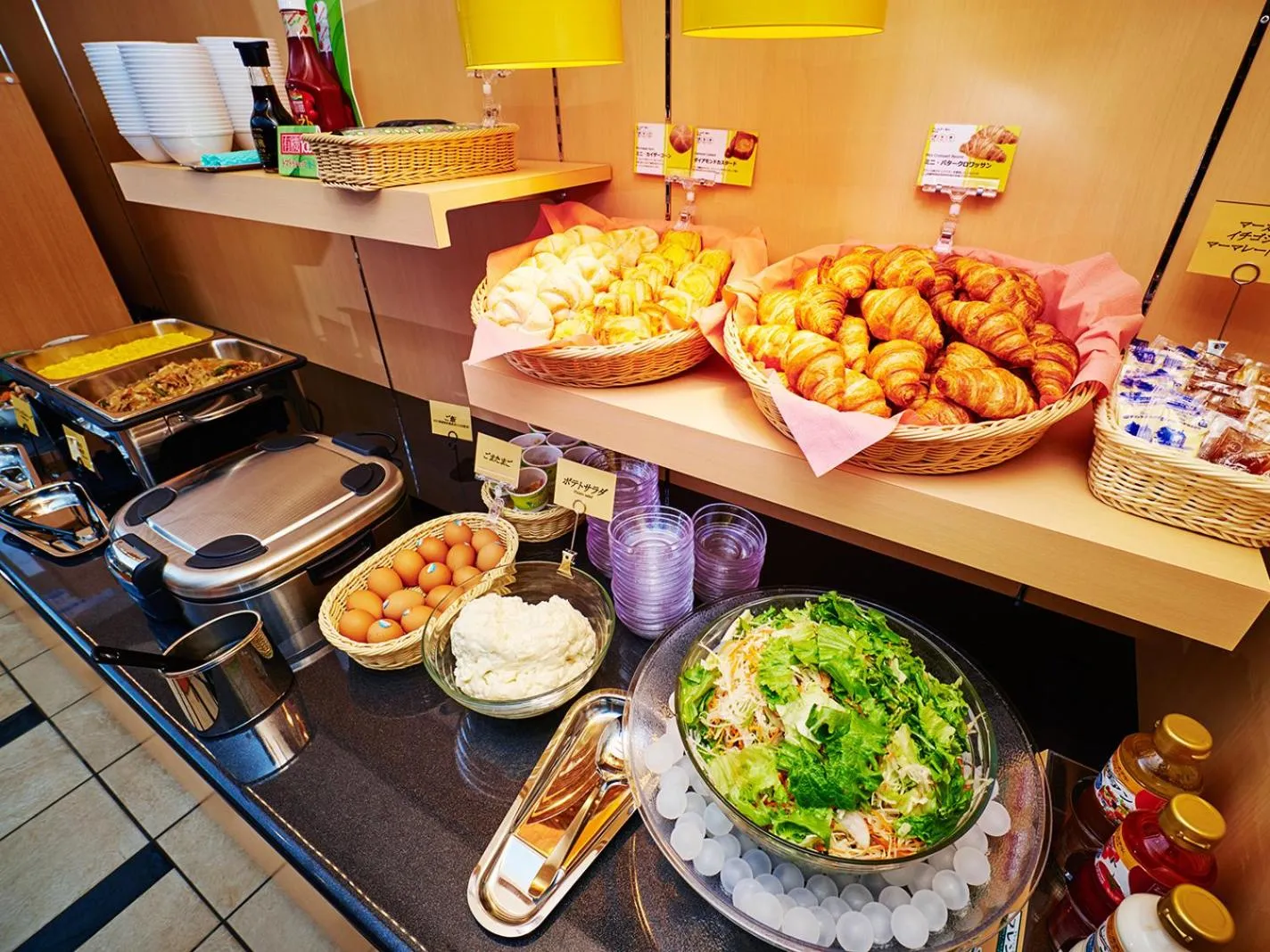 Breakfast in Super Hotel Akihabara Suehirocho