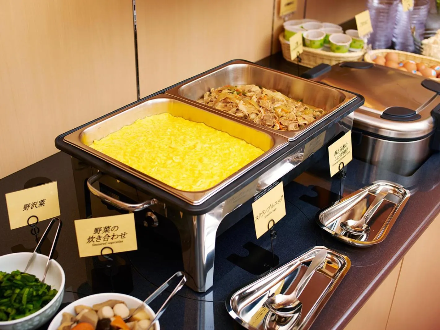 Food in Super Hotel Akihabara Suehirocho