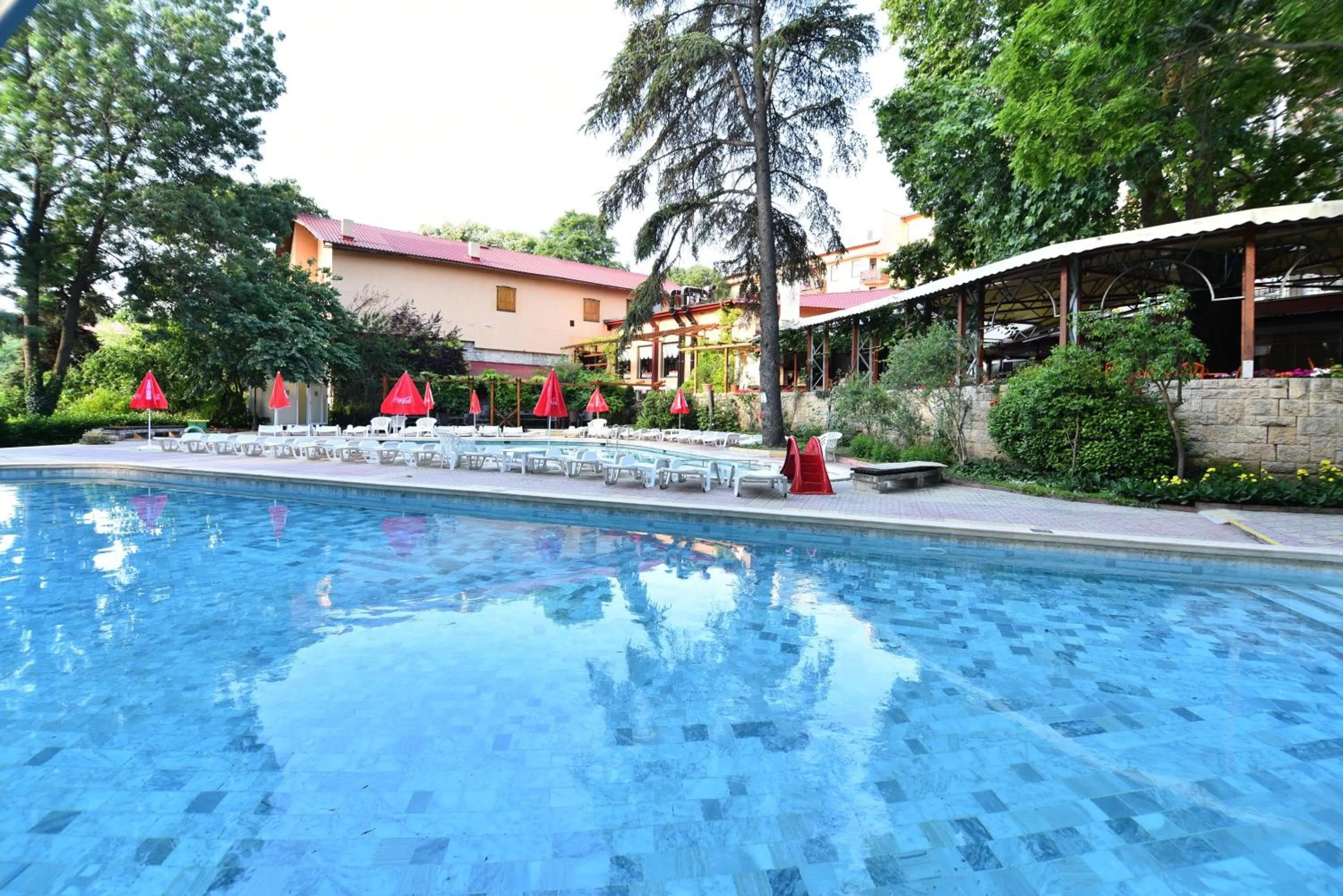 Swimming pool in Estreya Residence Hotel and SPA