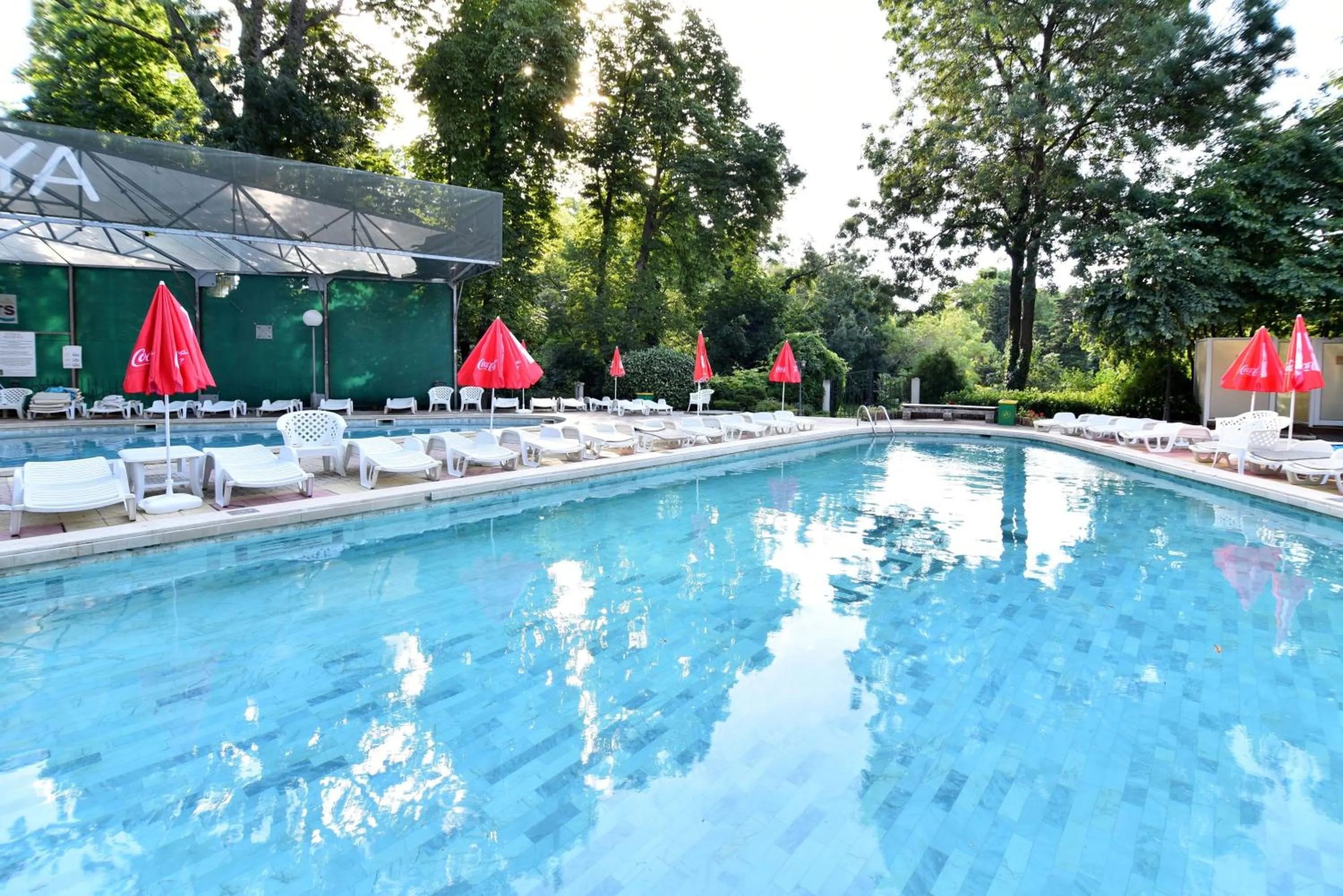 Swimming pool in Estreya Residence Hotel and SPA