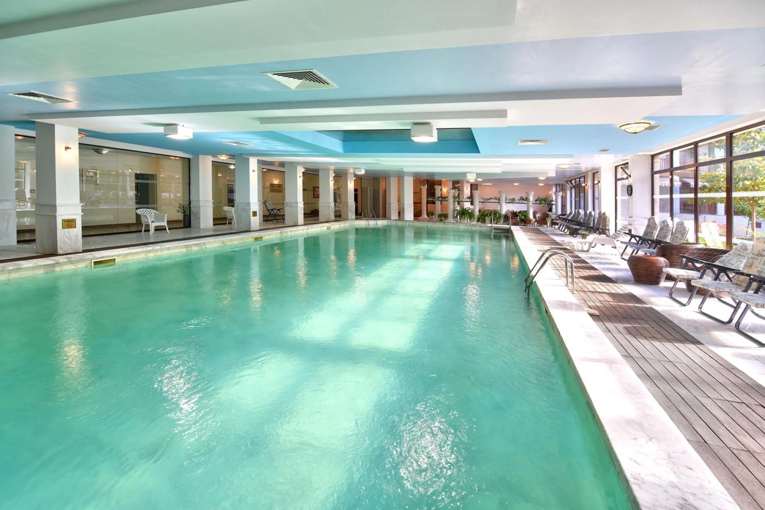 Swimming pool in Estreya Residence Hotel and SPA