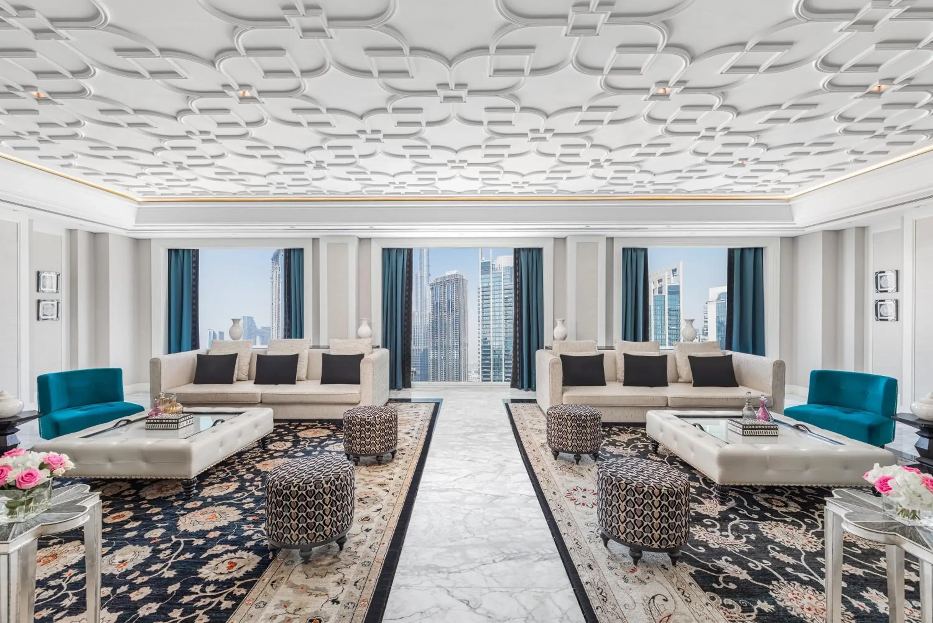 Two Bedroom Presidential Suite with Burj View in Taj Dubai Two Bedroom Presidential Suite with Burj View in Taj Dubai