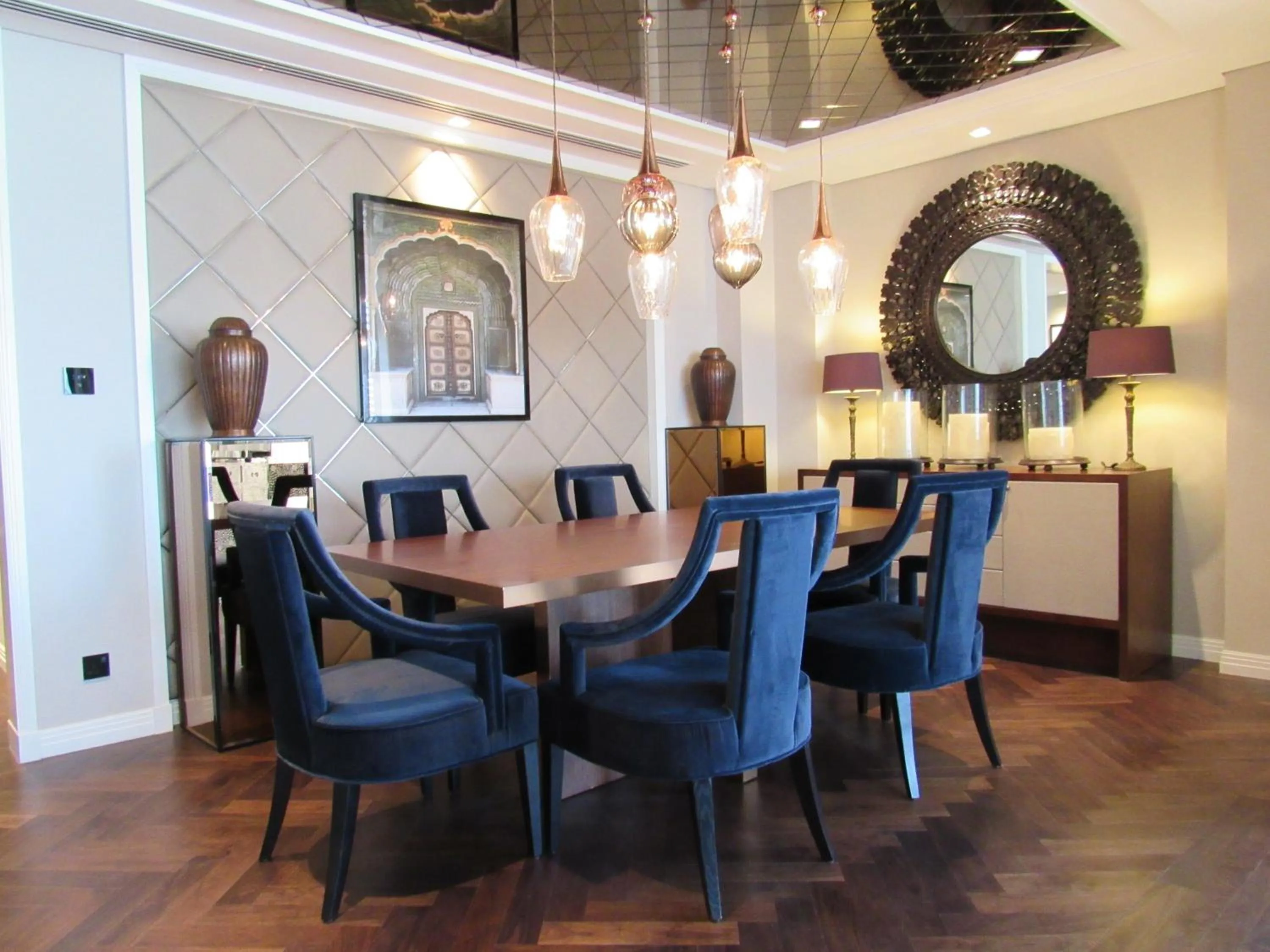 Dining area in Taj Dubai