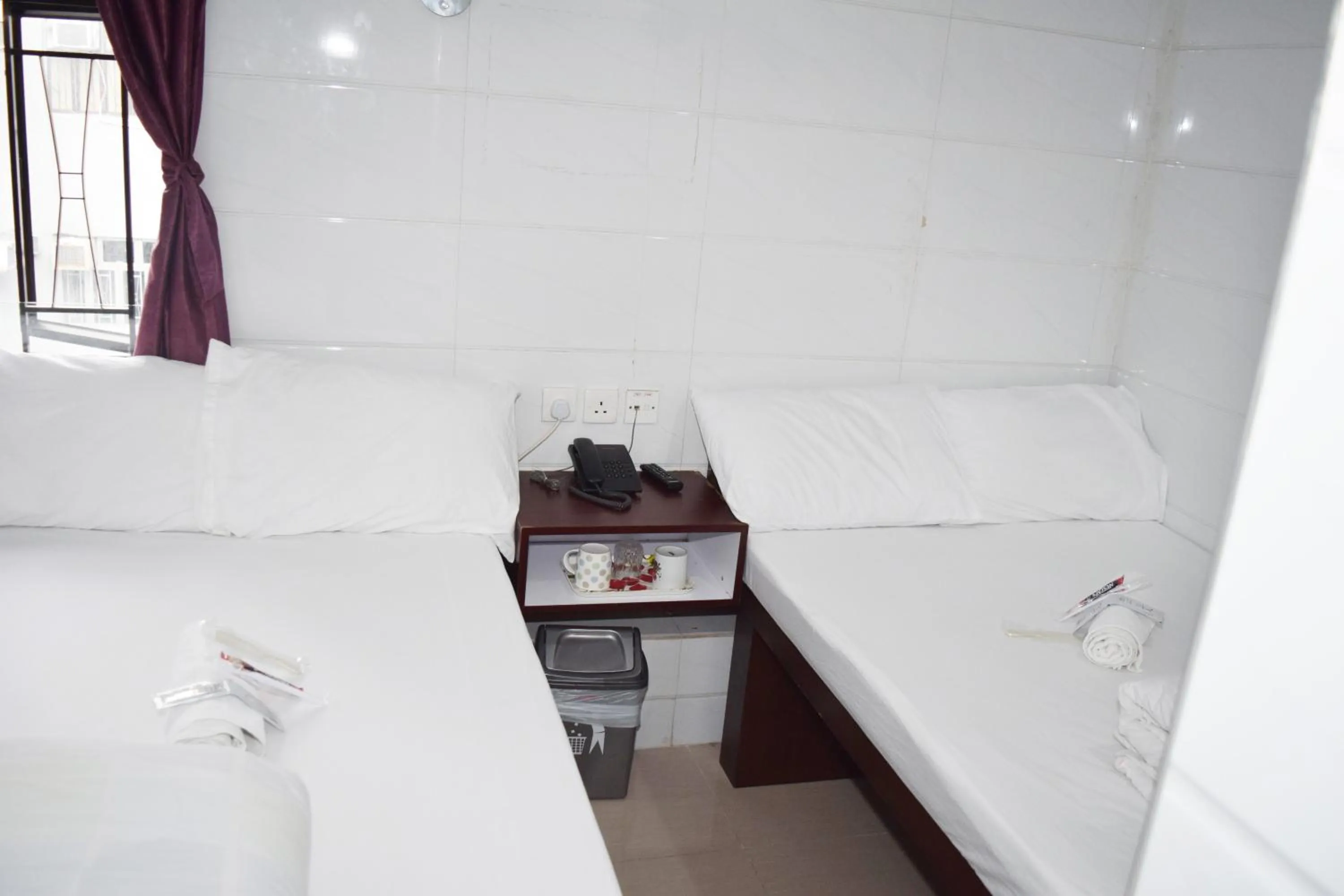 Bed in Om Guest House