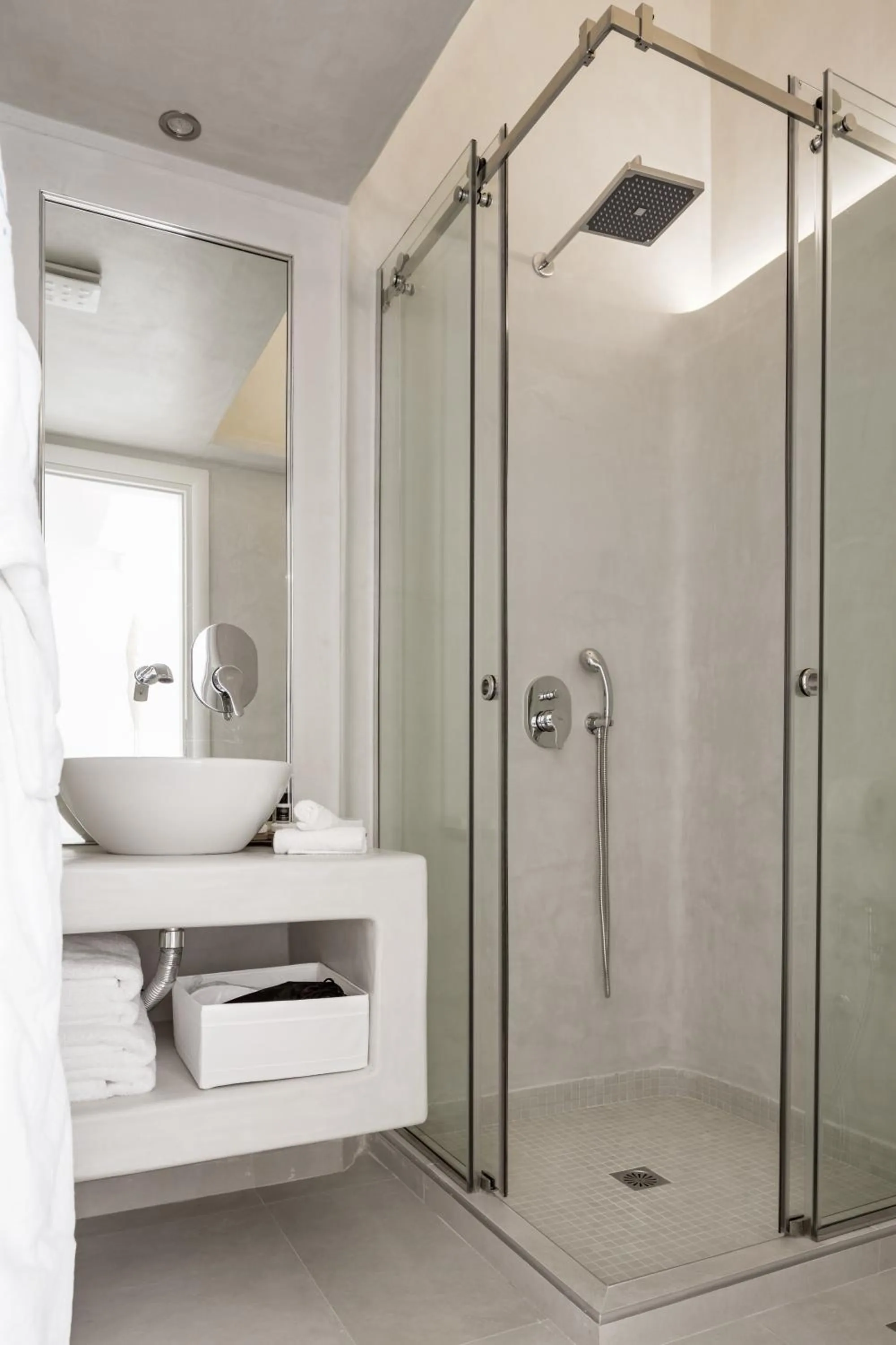 Bathroom in Art Hotel Santorini