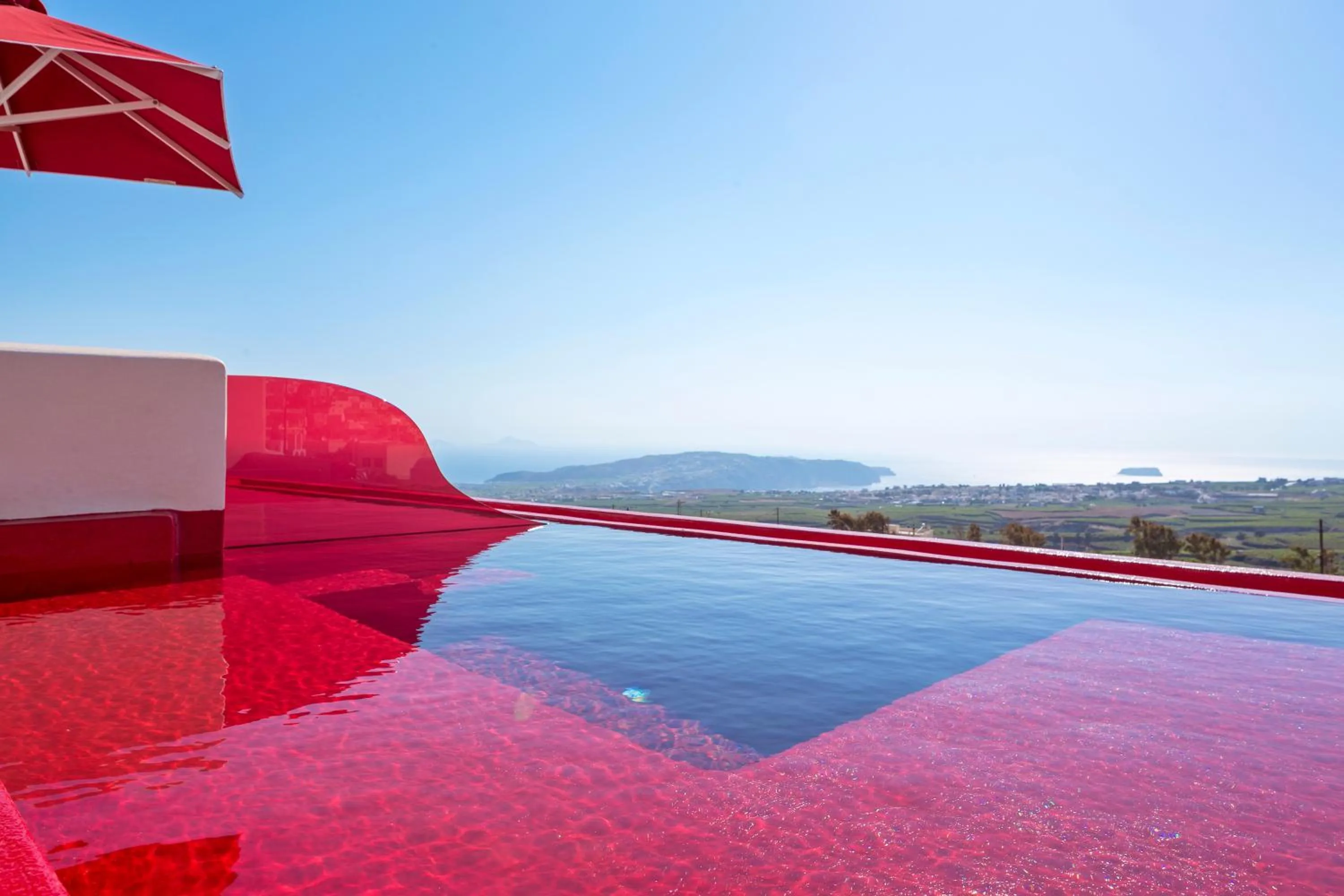 Balcony/Terrace in Art Hotel Santorini