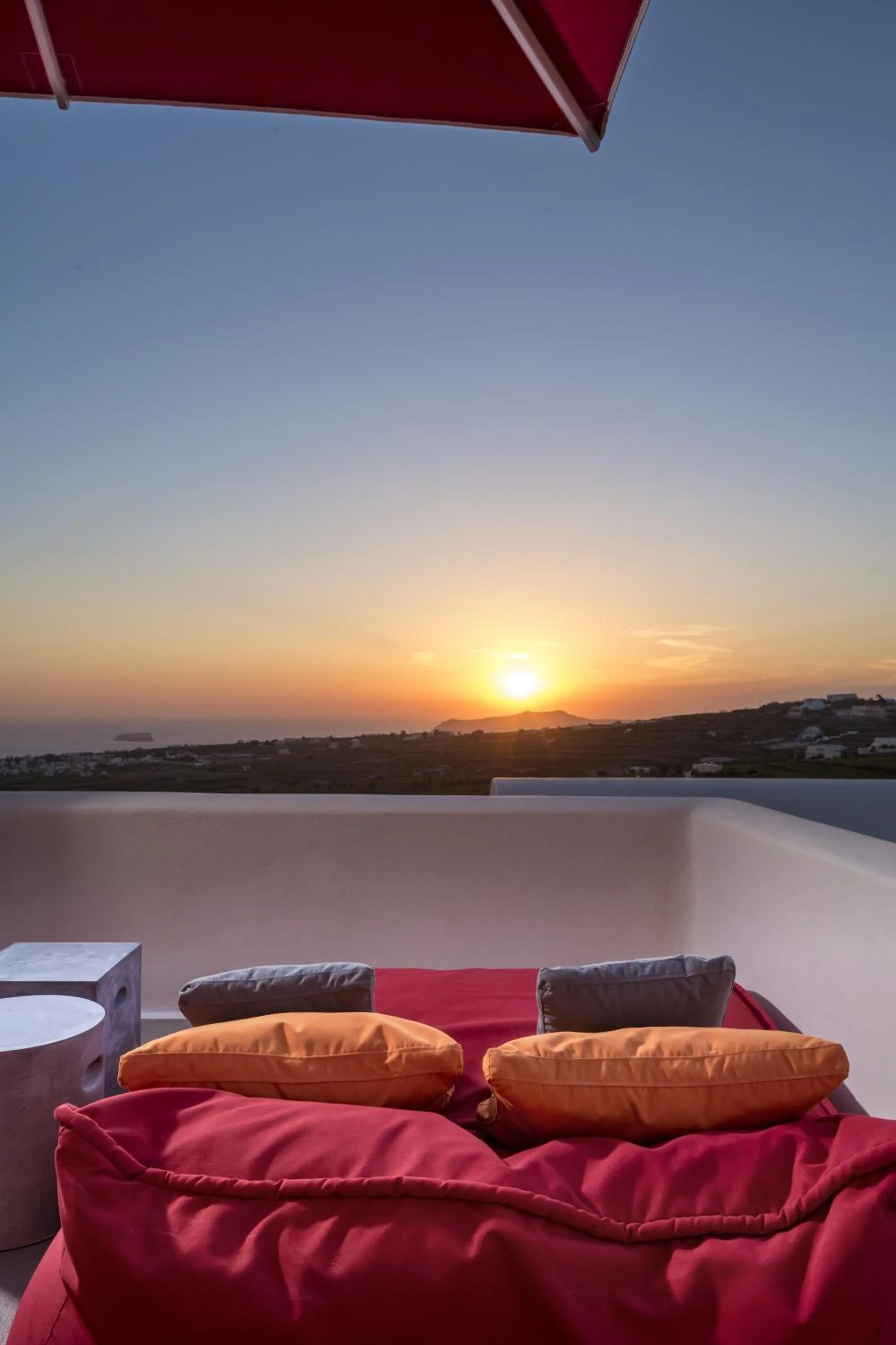 Balcony/Terrace in Art Hotel Santorini