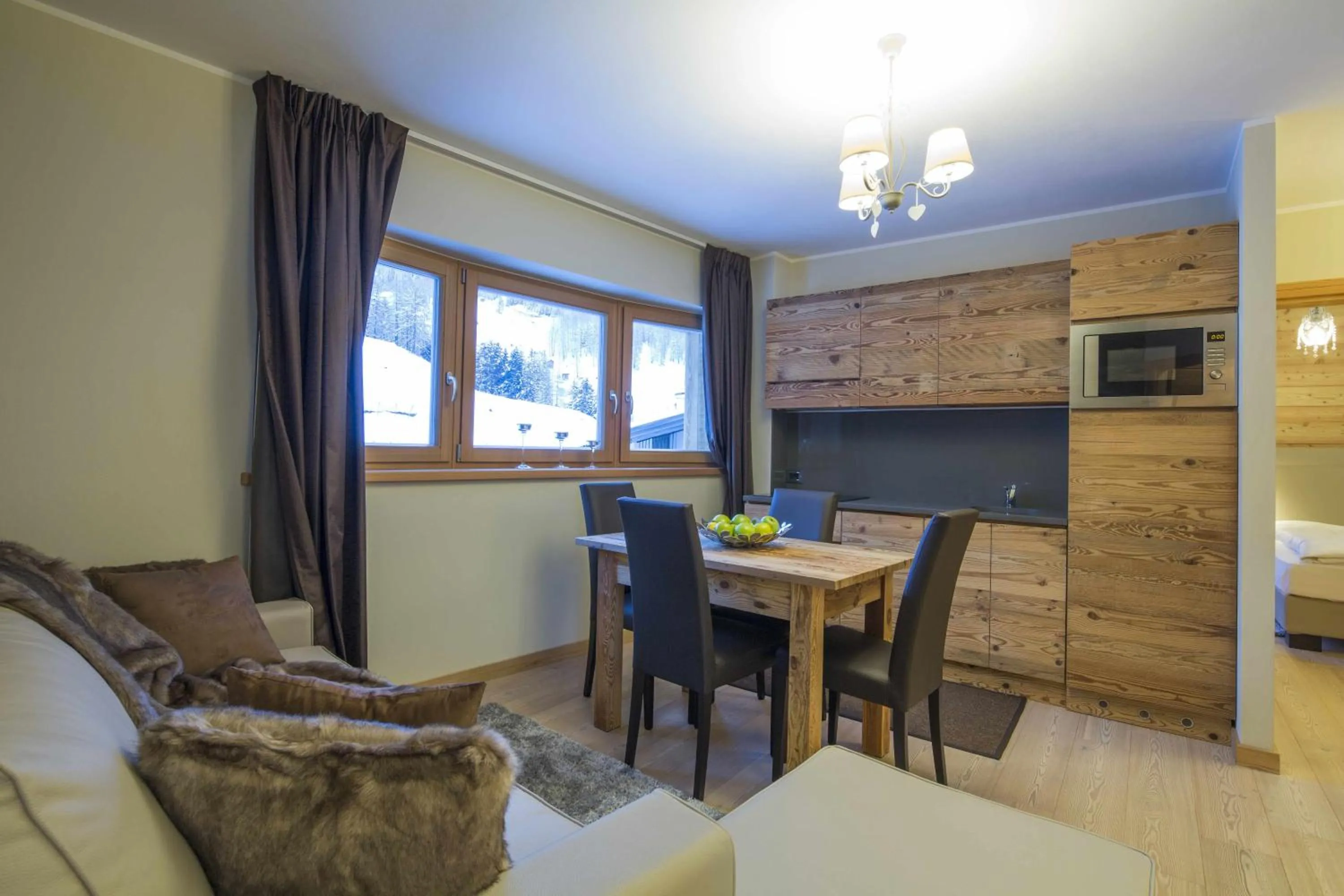 Kitchen or kitchenette in Residence Aspen