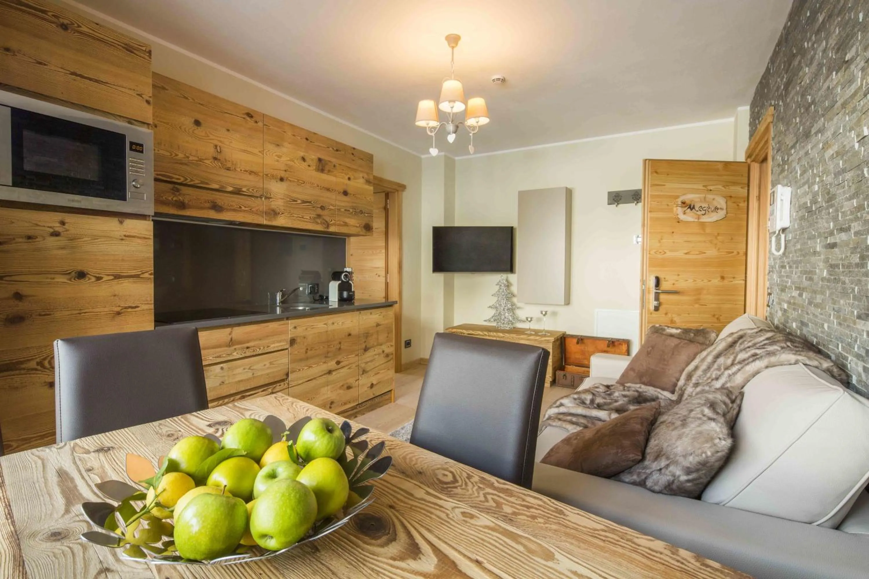 Living room in Residence Aspen