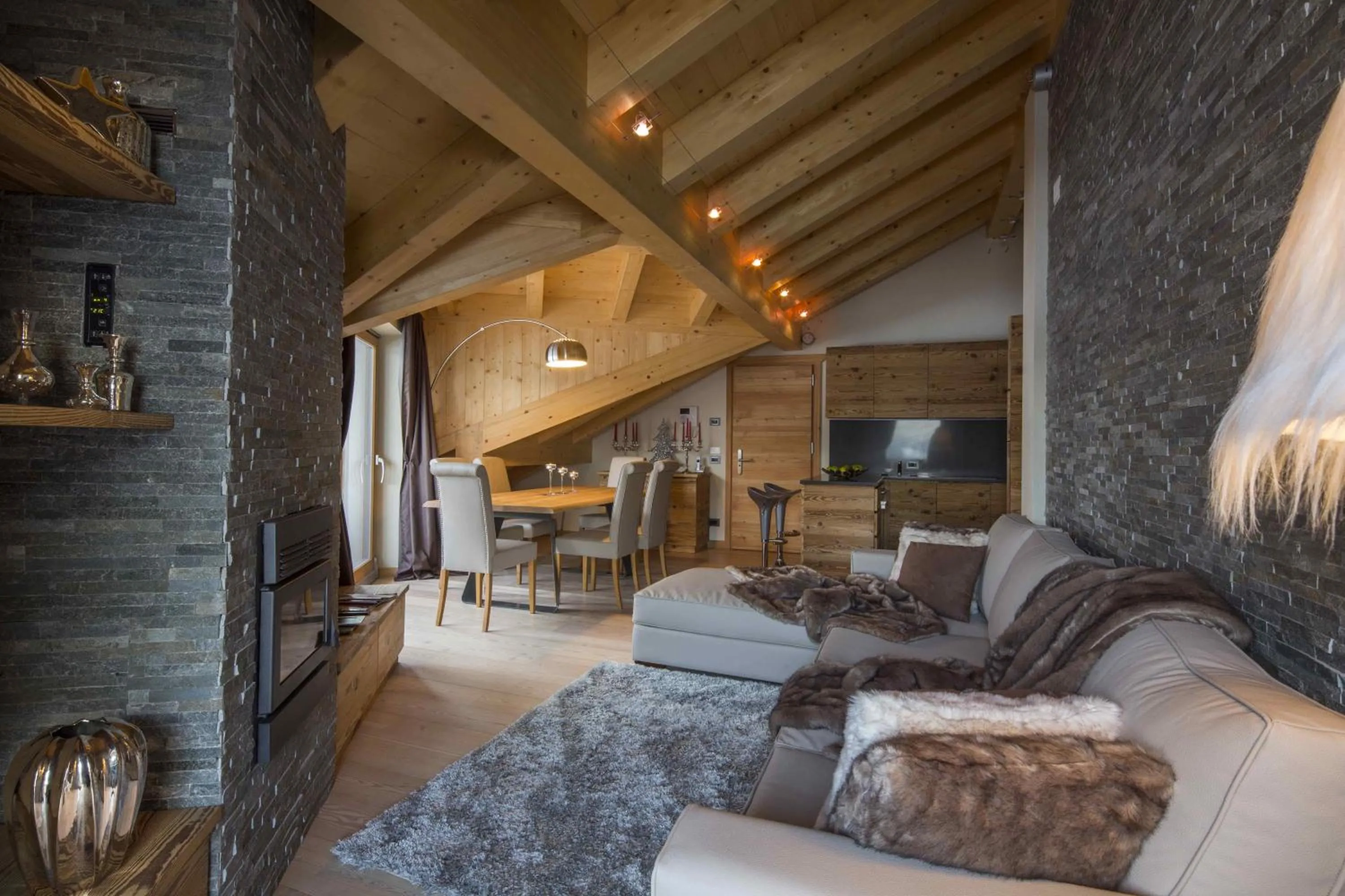 Living room in Residence Aspen