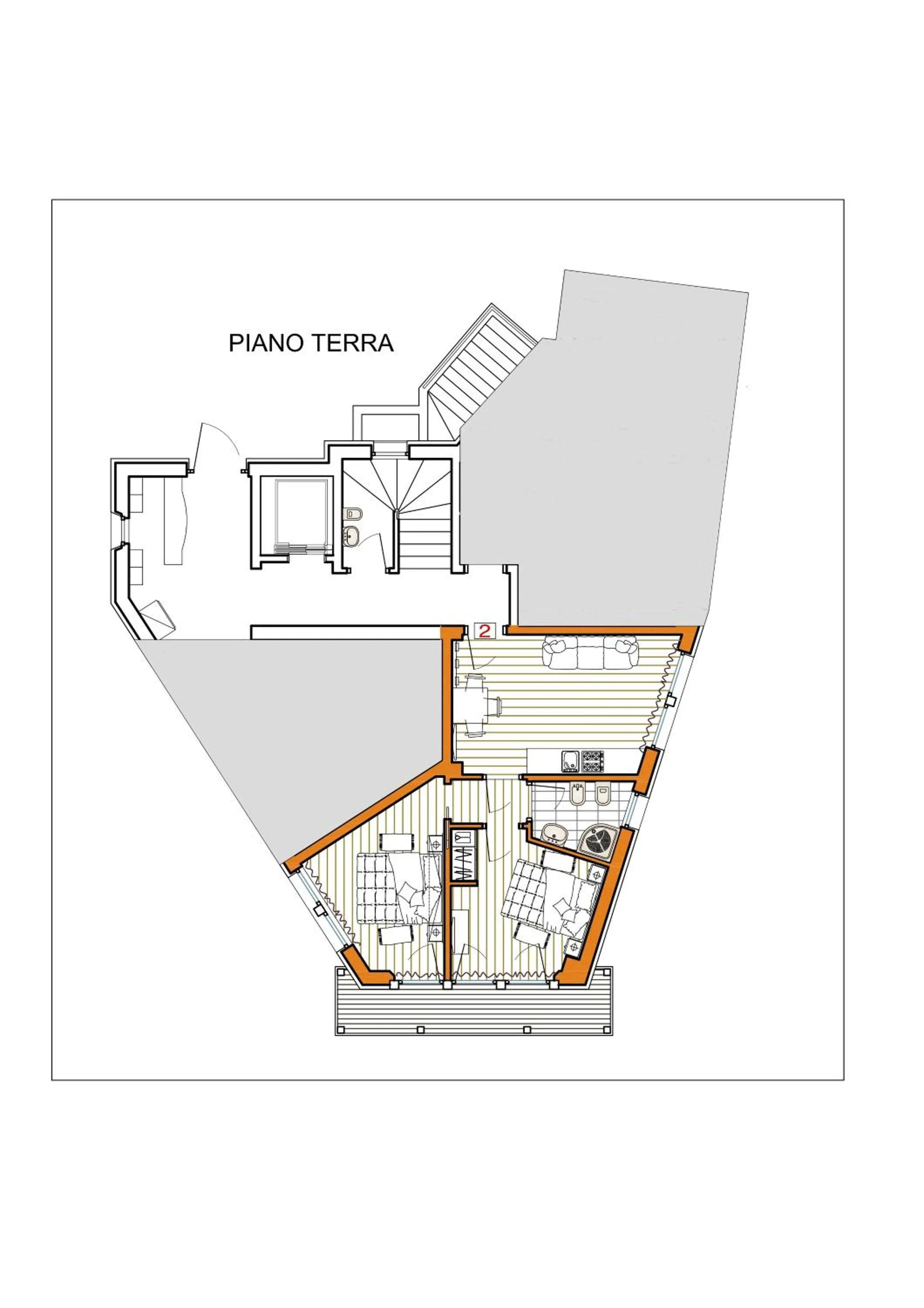 Floor plan in Residence Aspen