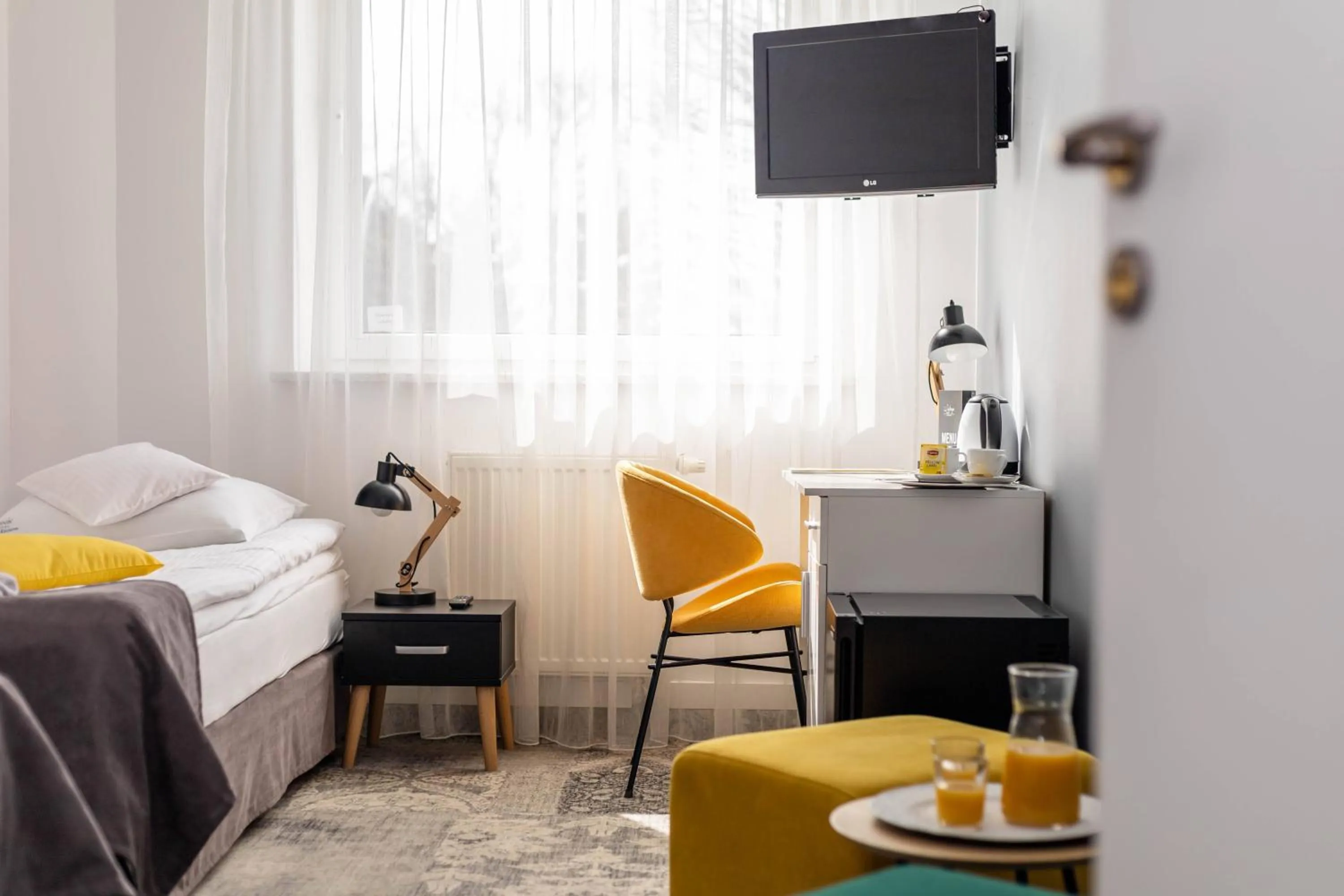 Bed in Hotel Nafta Krosno