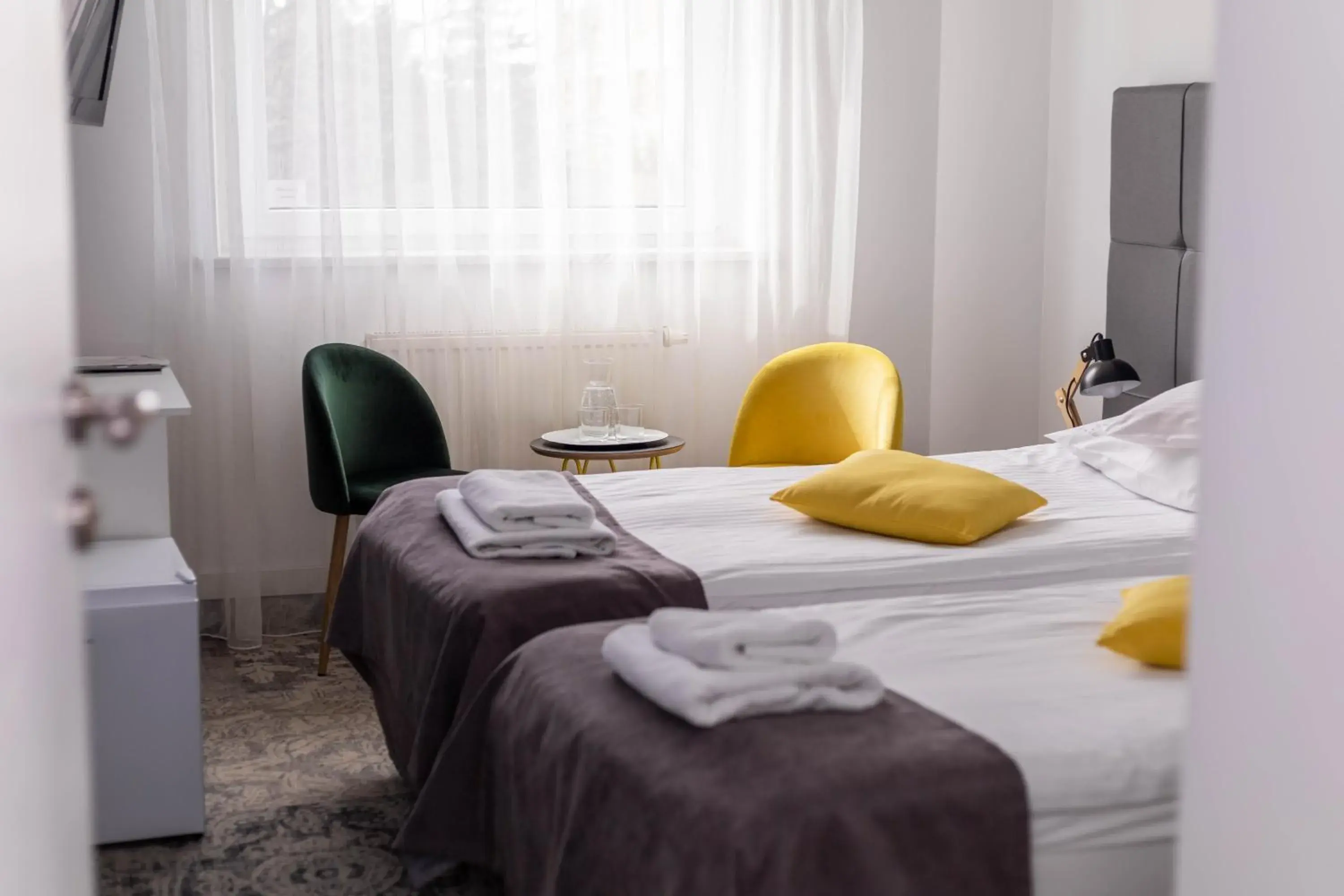 Superior Twin Room in Hotel Nafta Krosno Superior Twin Room in Hotel Nafta Krosno