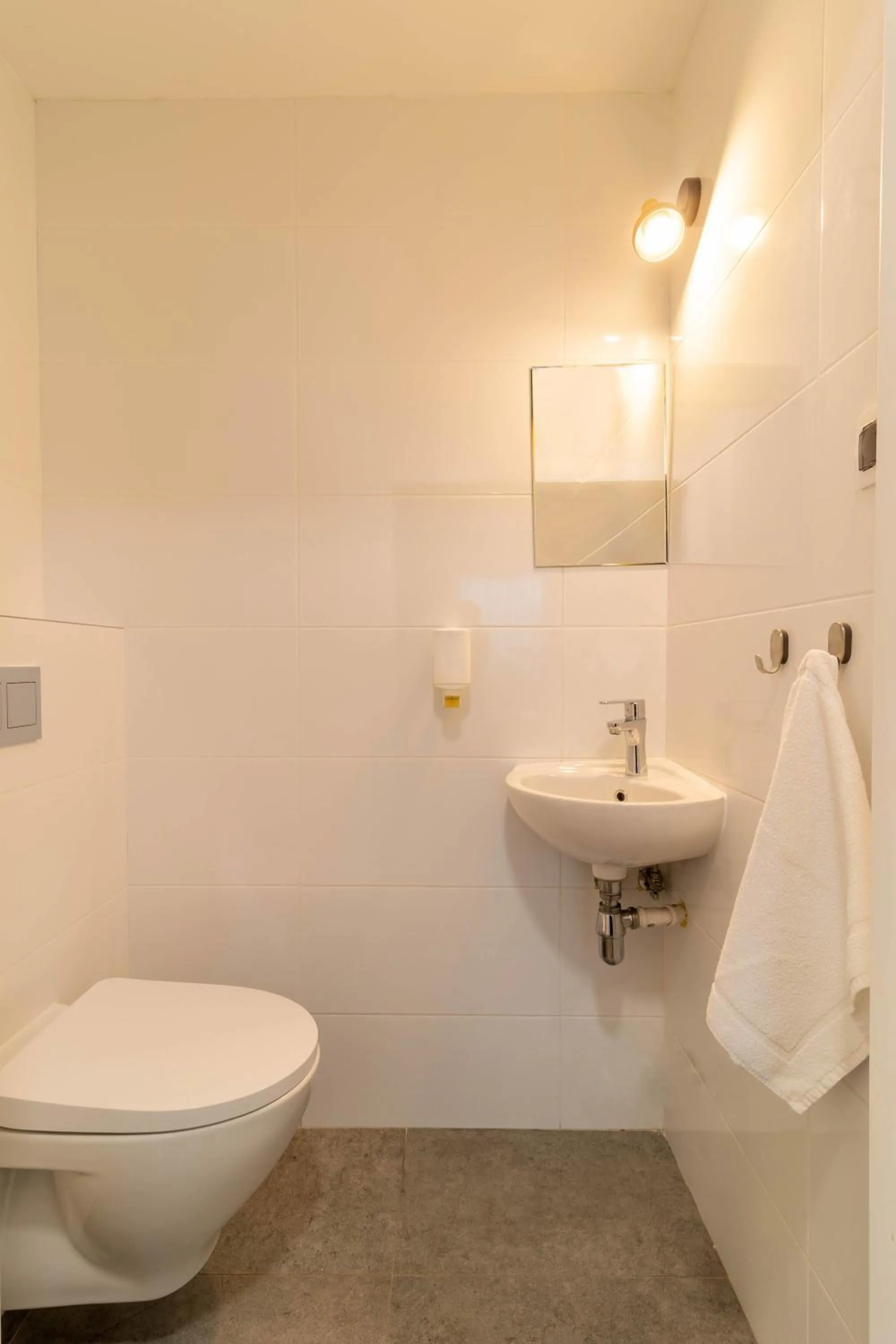 Toilet in Hotel Nafta Krosno