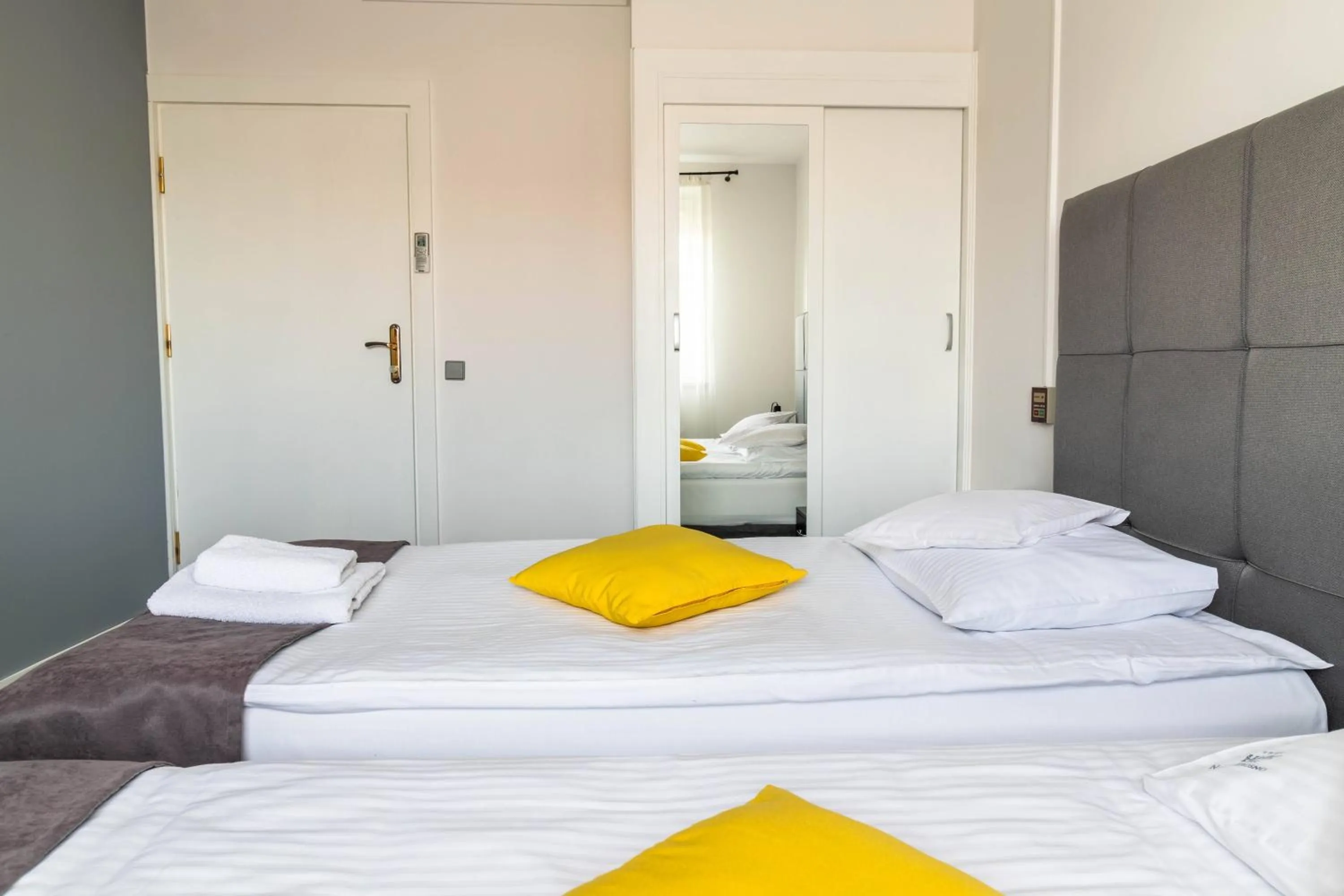 Bed in Hotel Nafta Krosno