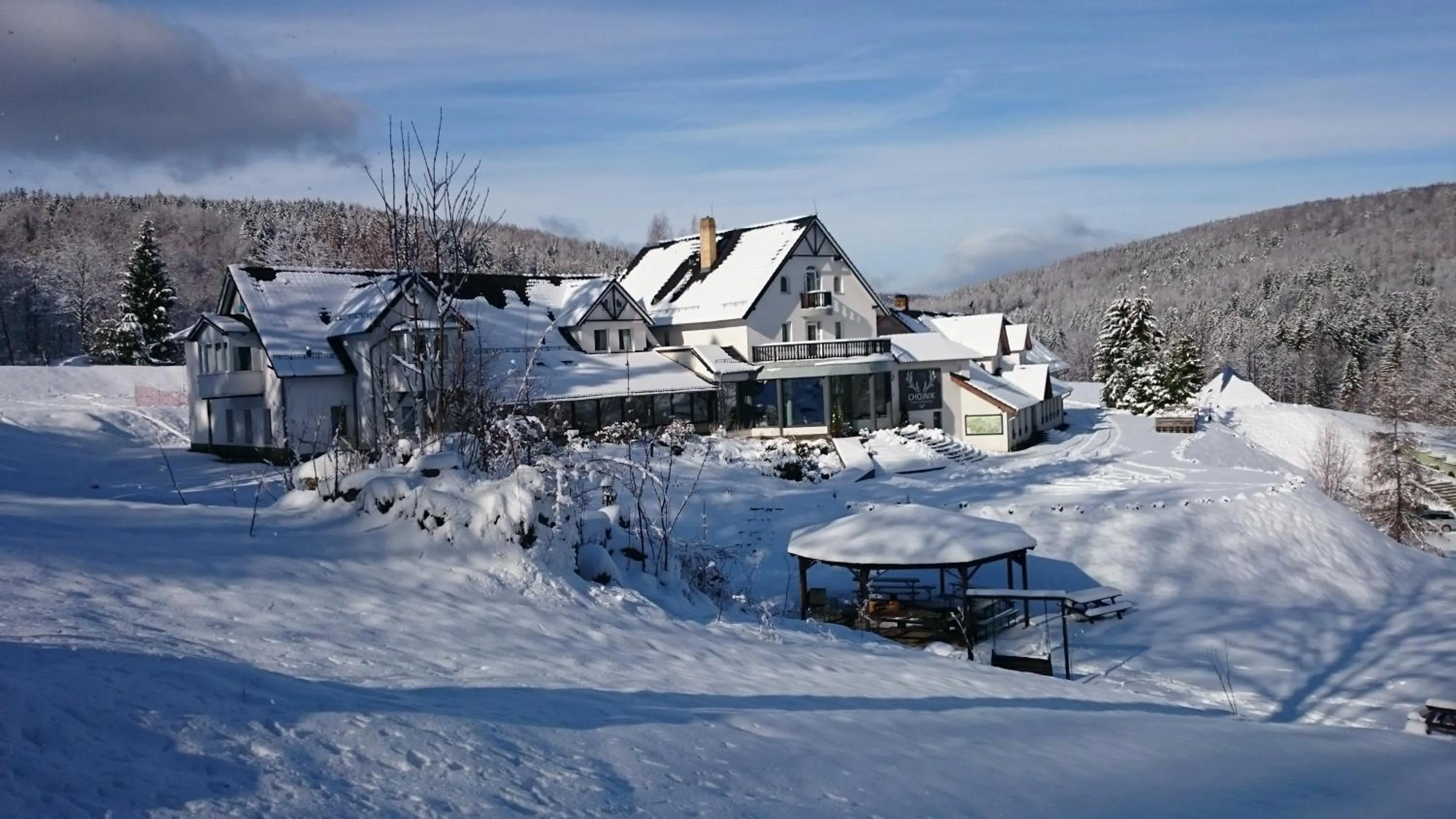 Property building in Hotel Chojnik