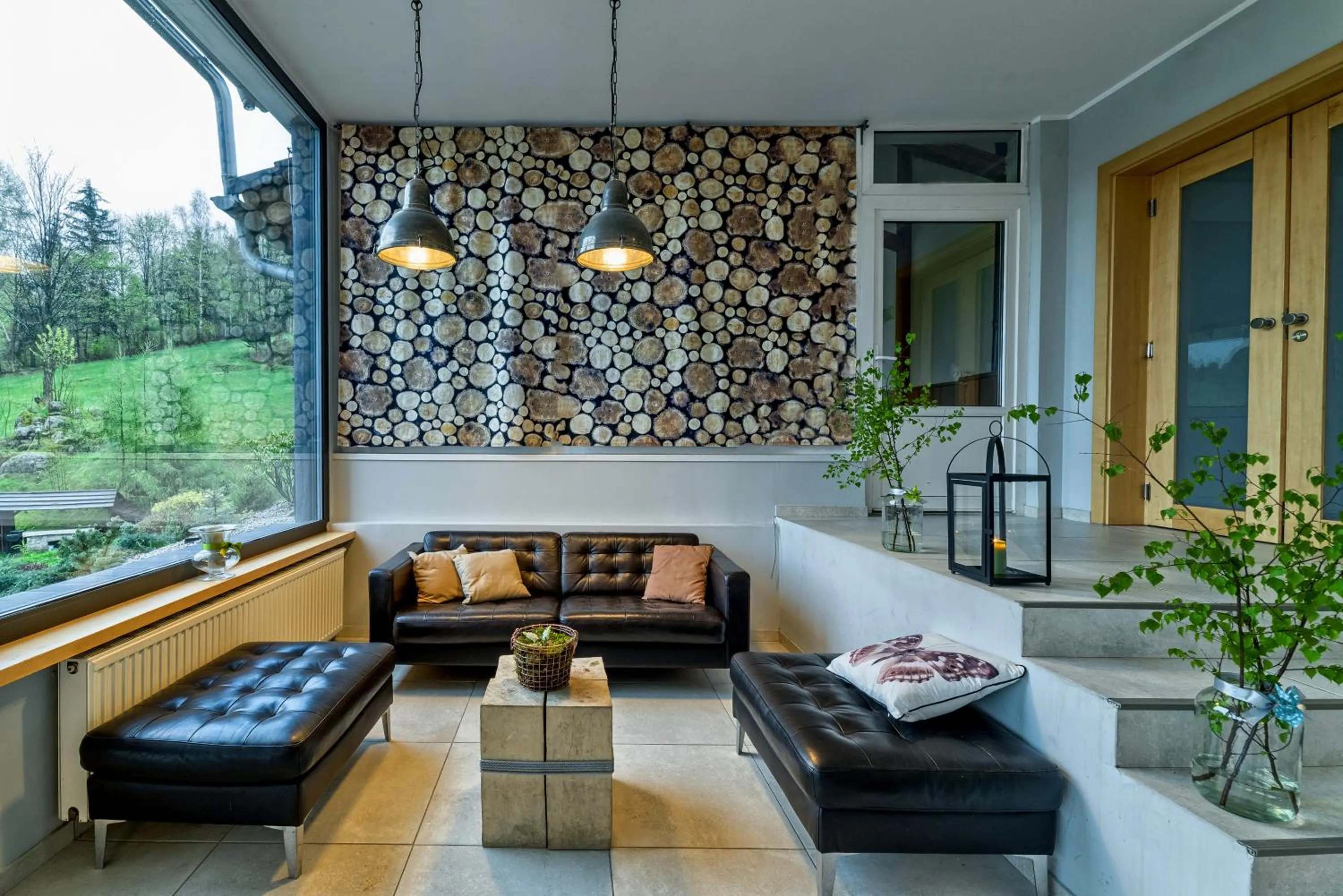 Lobby or reception in Hotel Chojnik