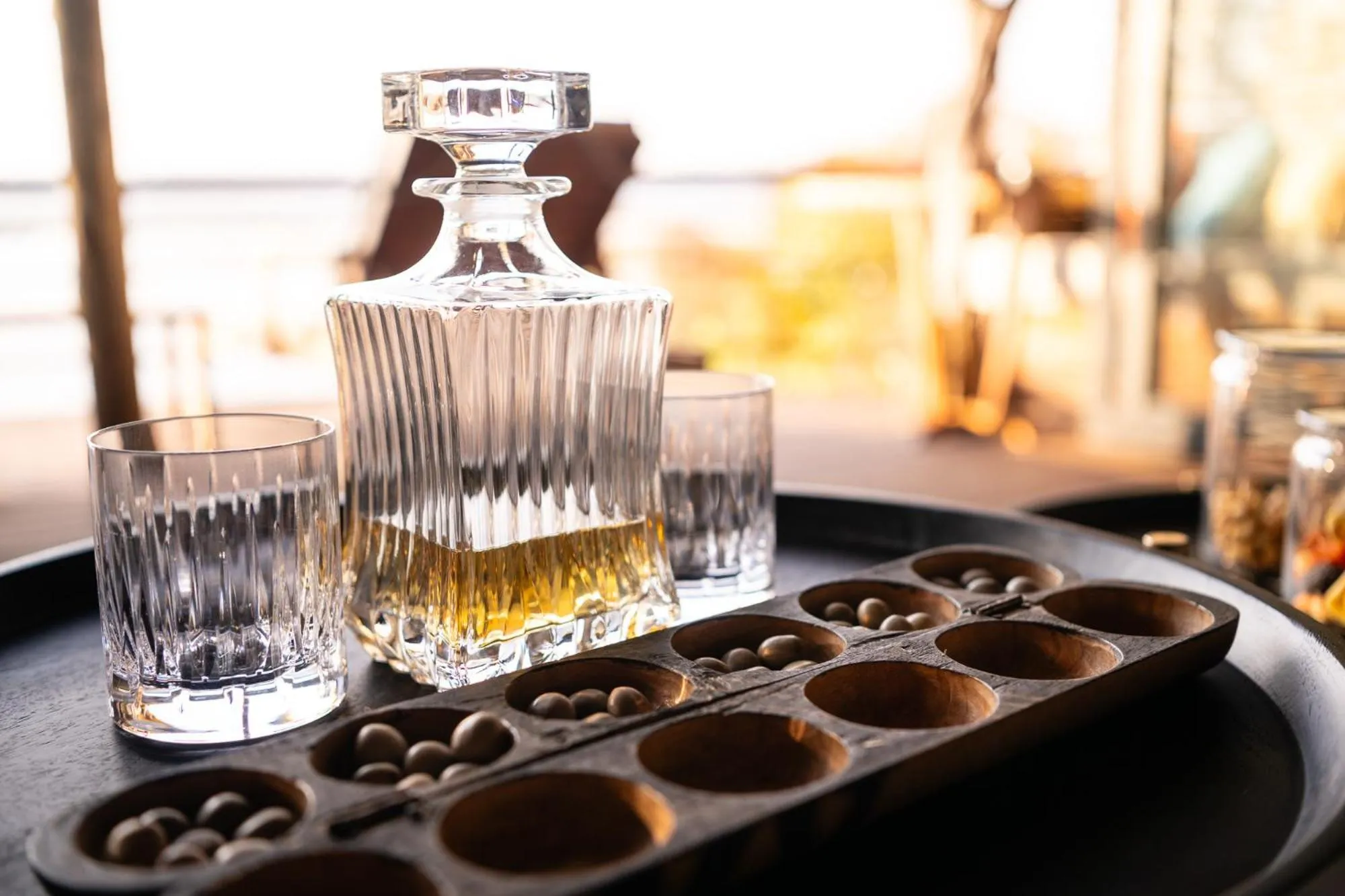 Food and drinks in Chobe Water Villas