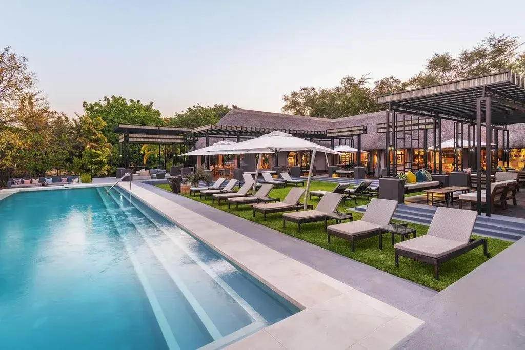 Garden view in Chobe Water Villas Garden view in Chobe Water Villas