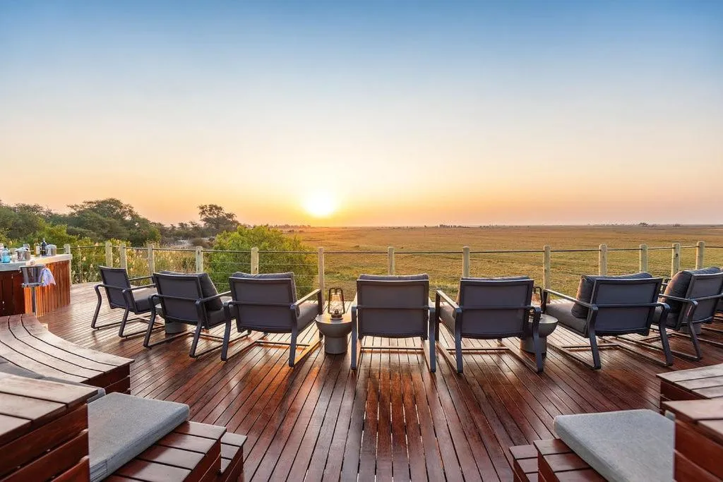 Property building in Chobe Water Villas