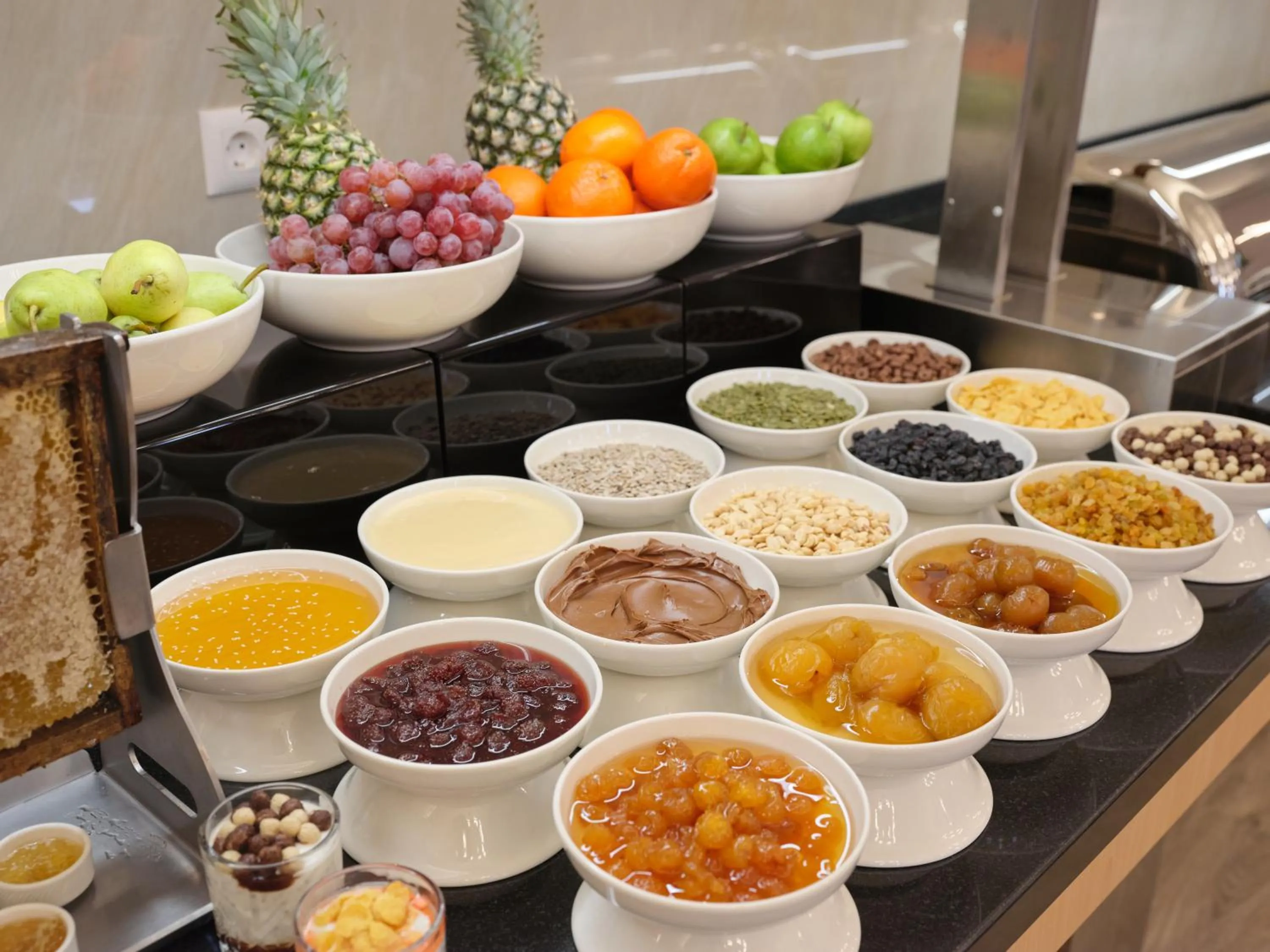 Breakfast in The Central Point Hotel Baku