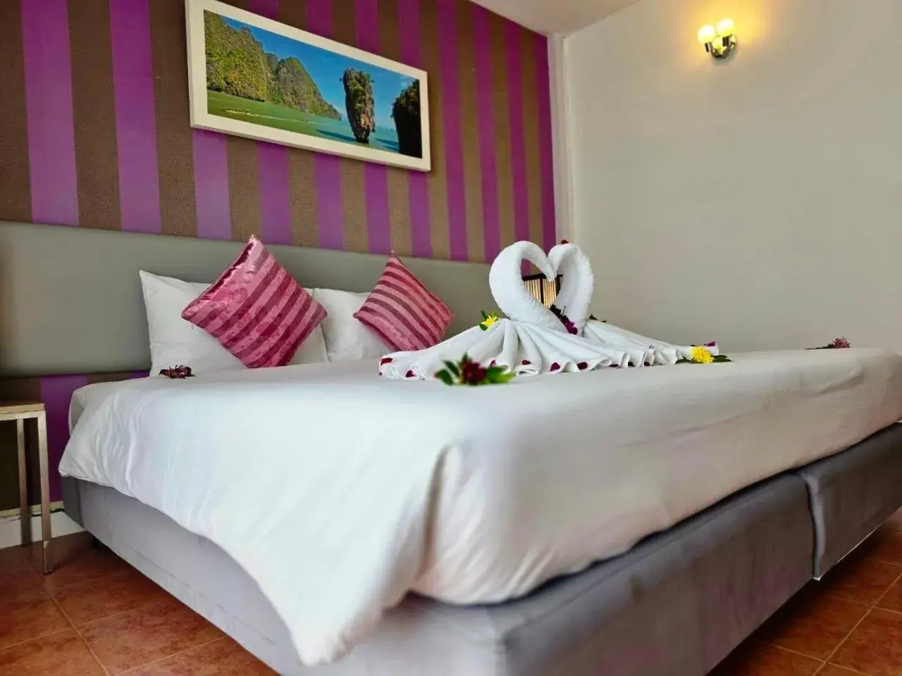 Deluxe Double Room with Balcony in ON Hotel Phuket - SHA Deluxe Double Room with Balcony in ON Hotel Phuket - SHA