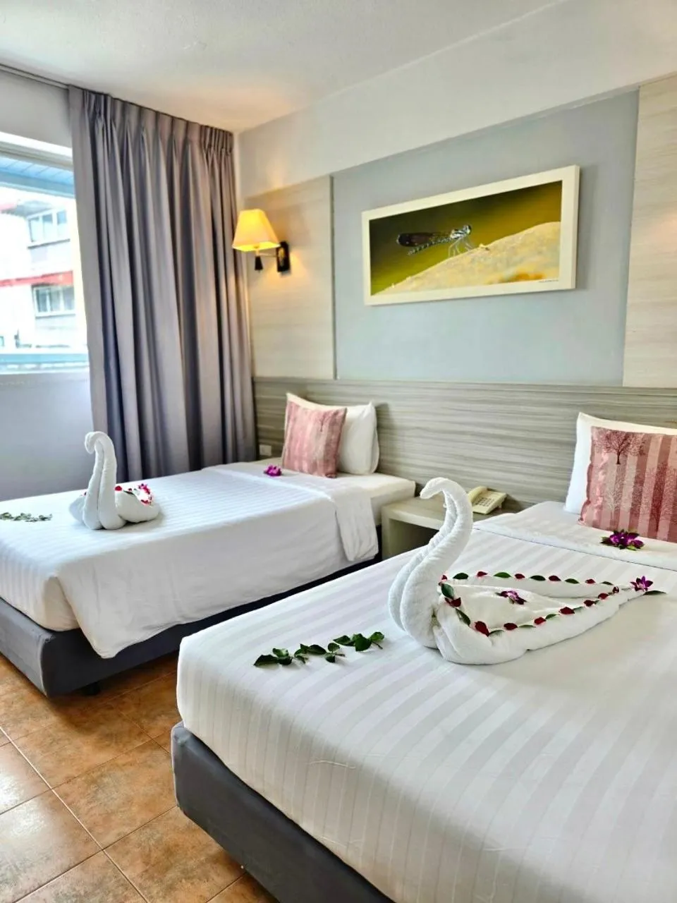 Bed in ON Hotel Phuket - SHA