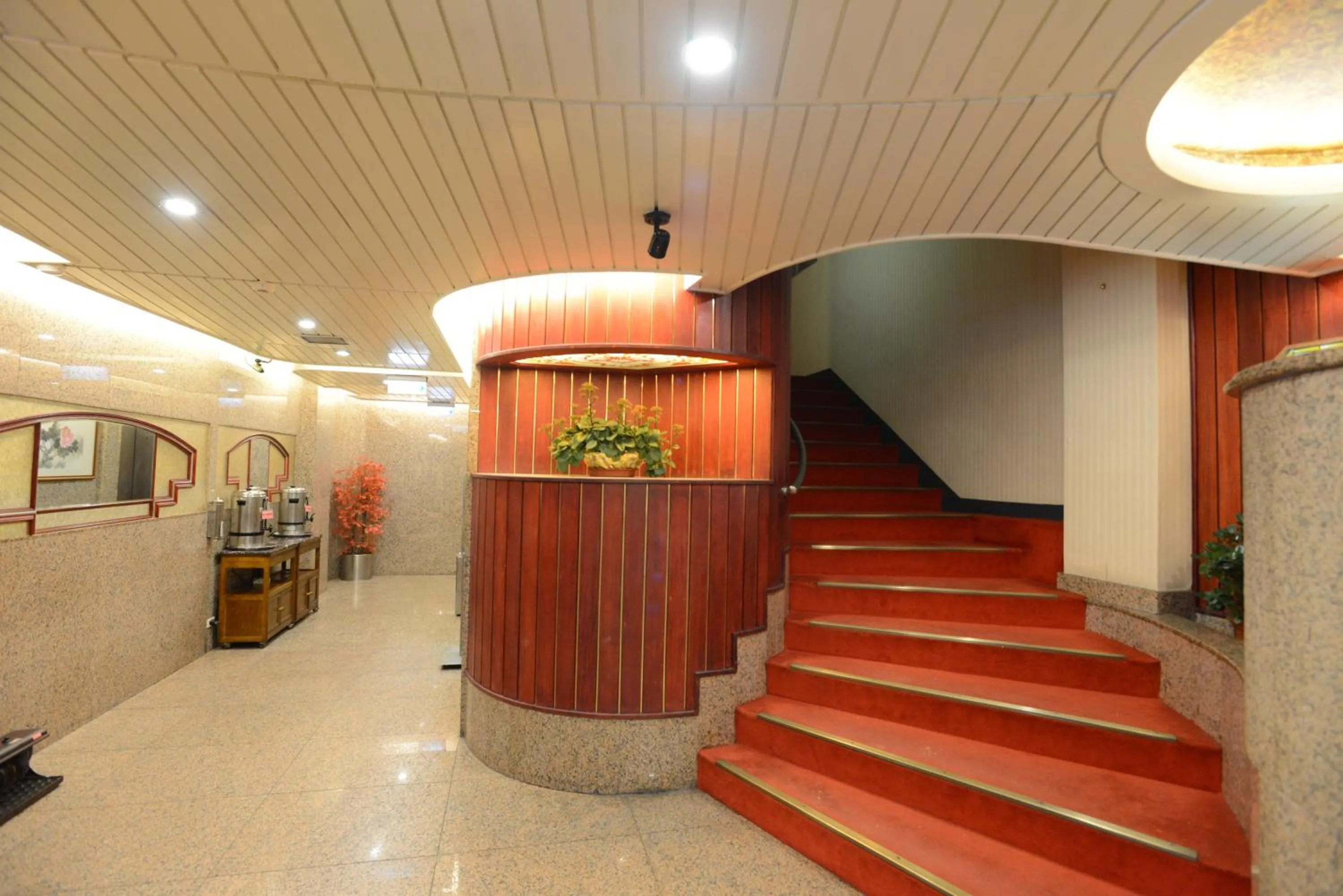 Lobby or reception in Hua Guo Hotel