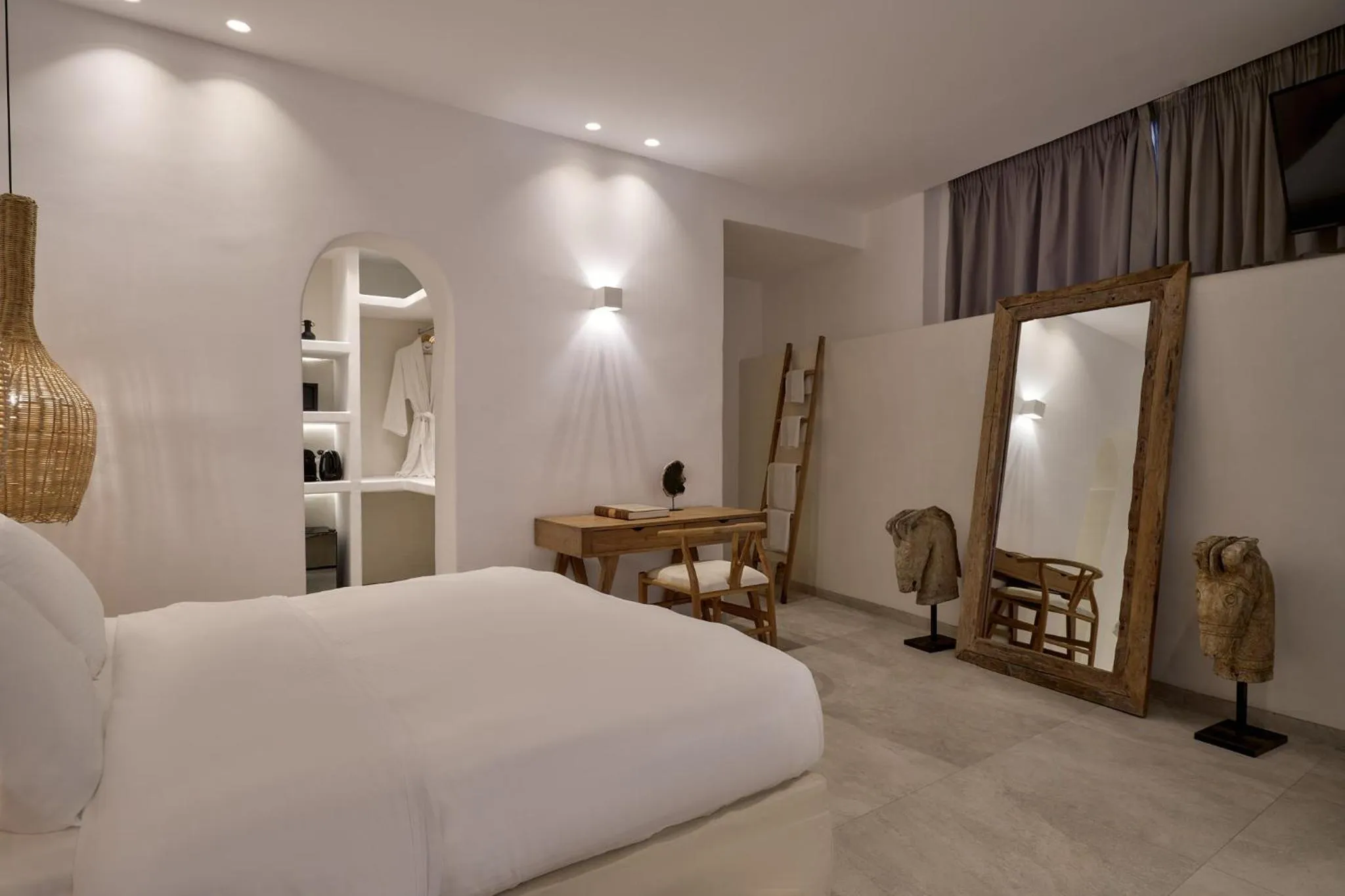 Bed in Hippie Chic Hotel