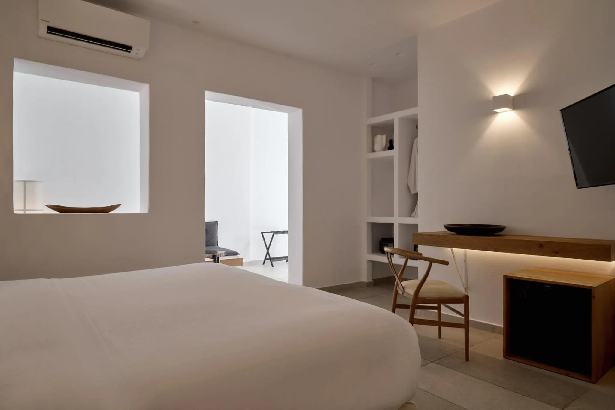 Bed in Hippie Chic Hotel