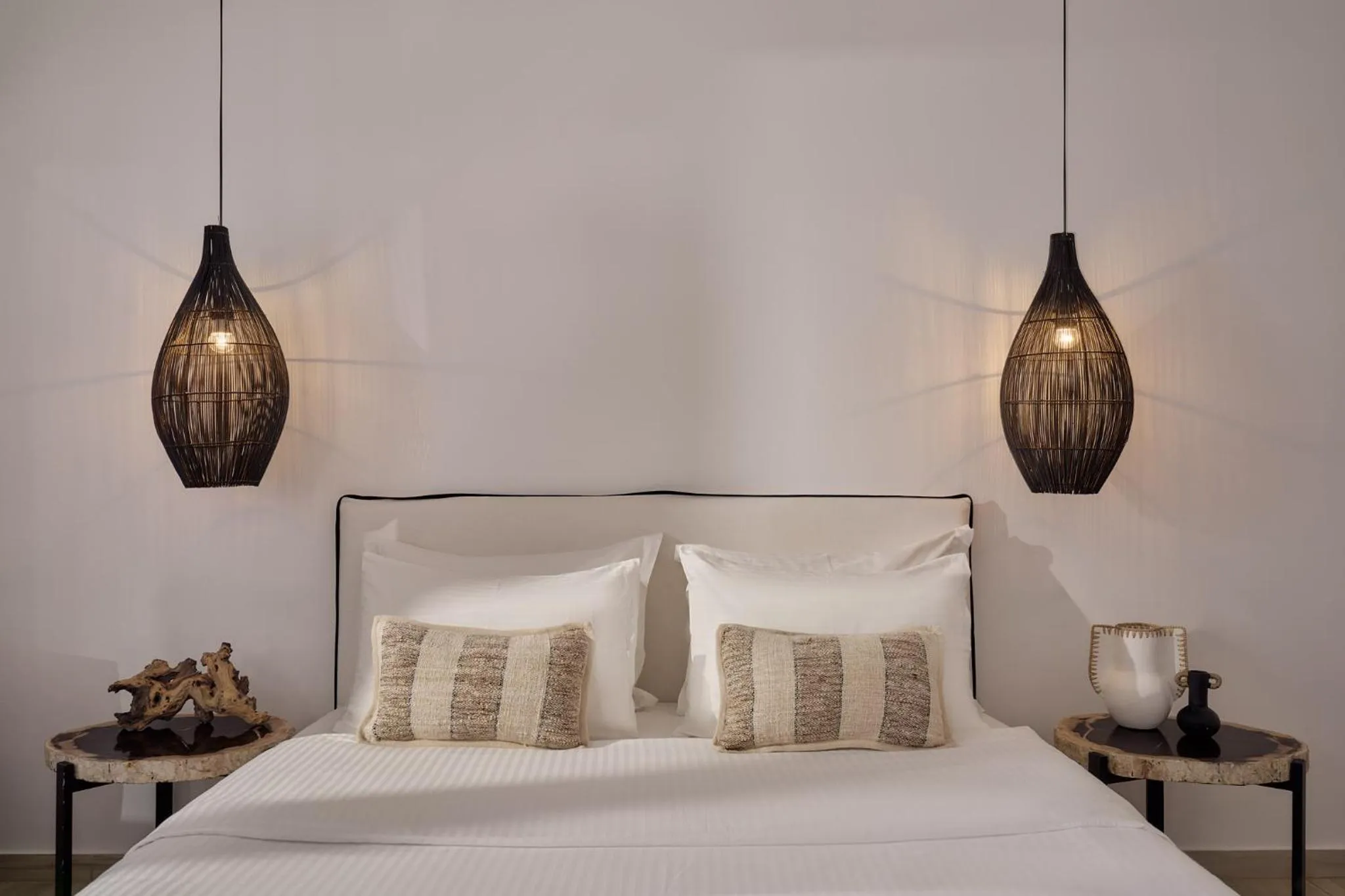 Bed in Hippie Chic Hotel