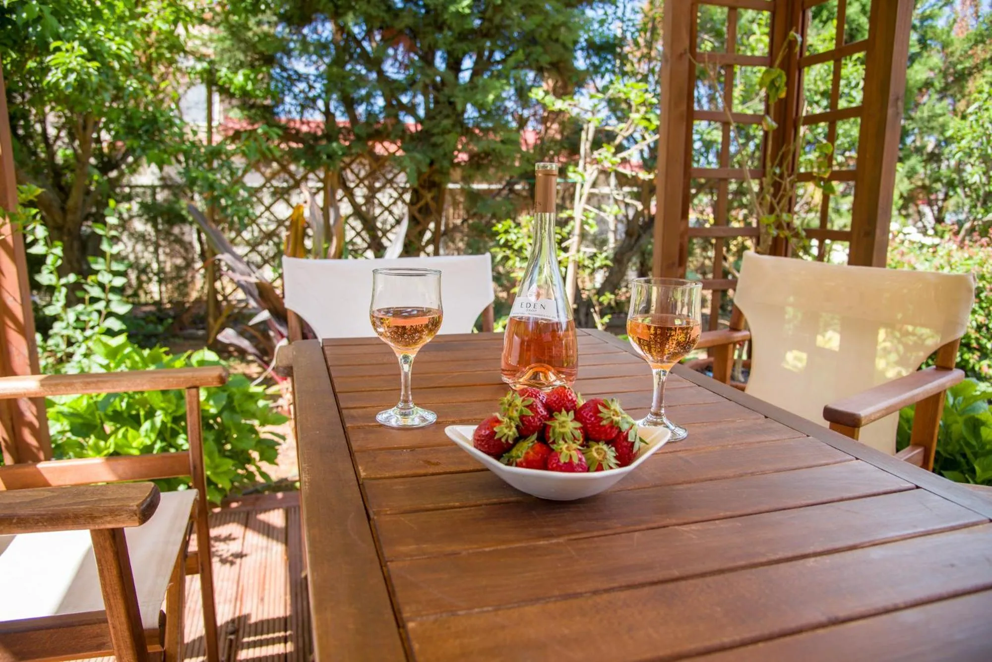 Garden in Stamatakis Boutique Studios