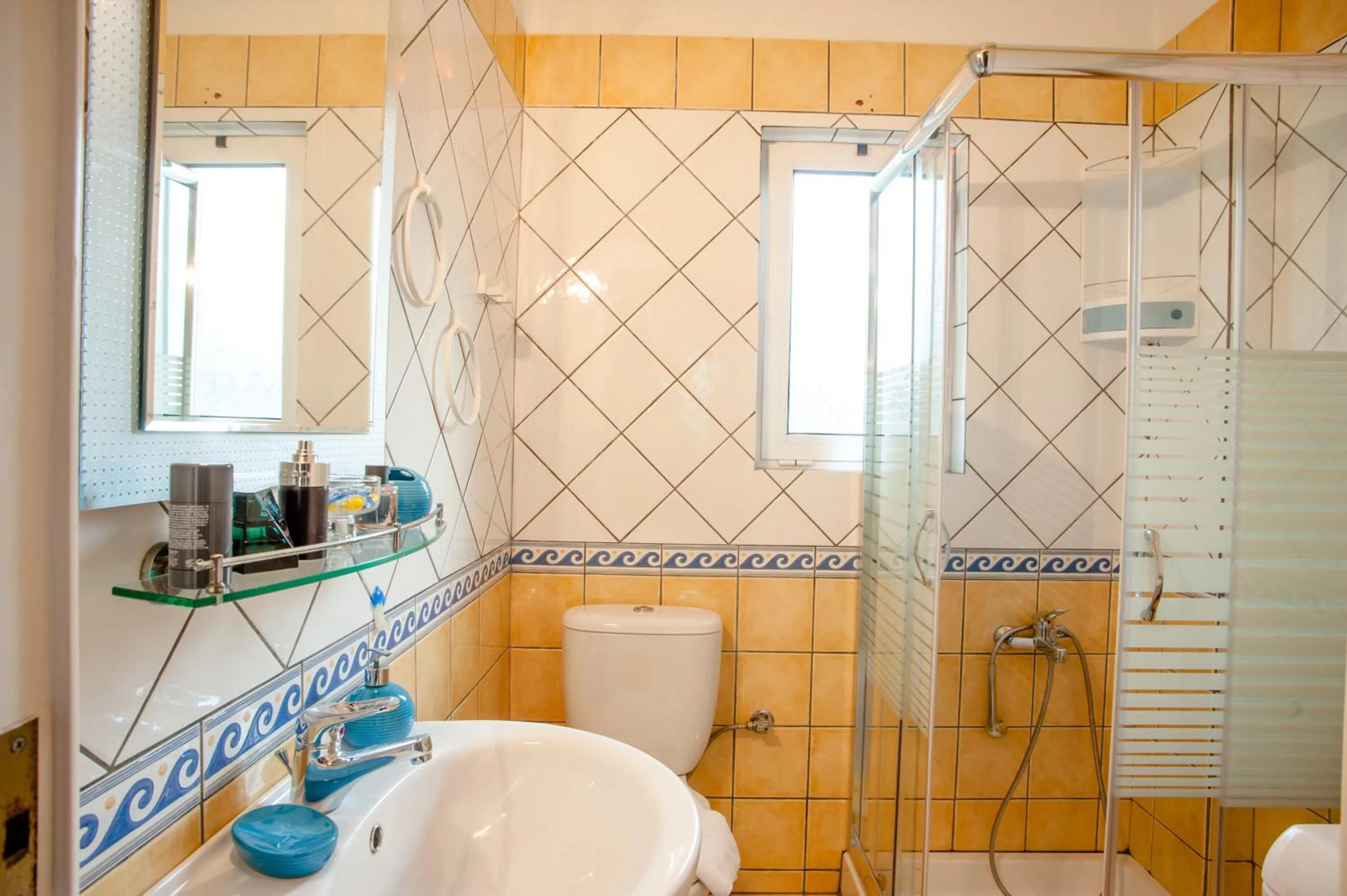 Bathroom in Stamatakis Boutique Studios