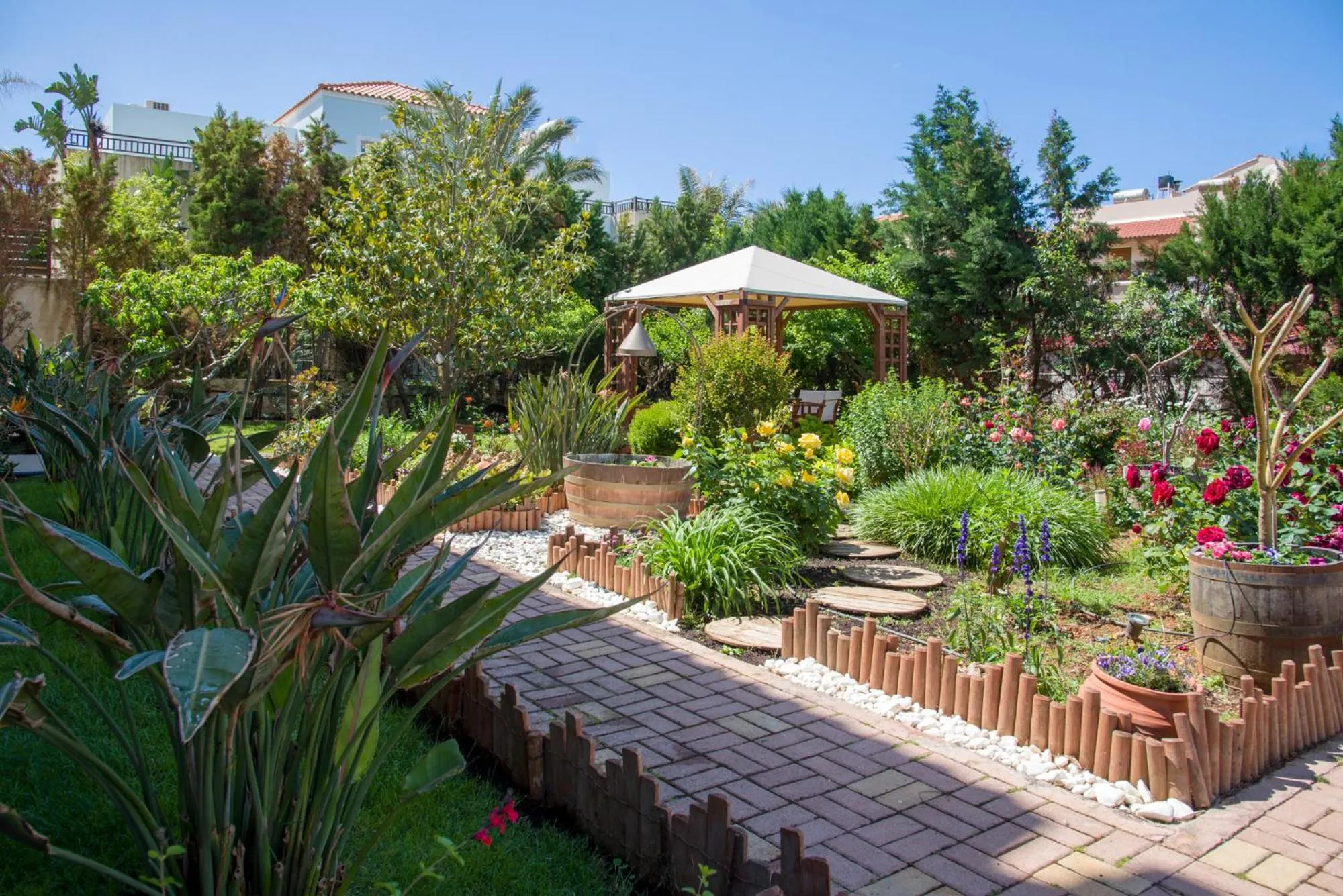 Garden in Stamatakis Boutique Studios