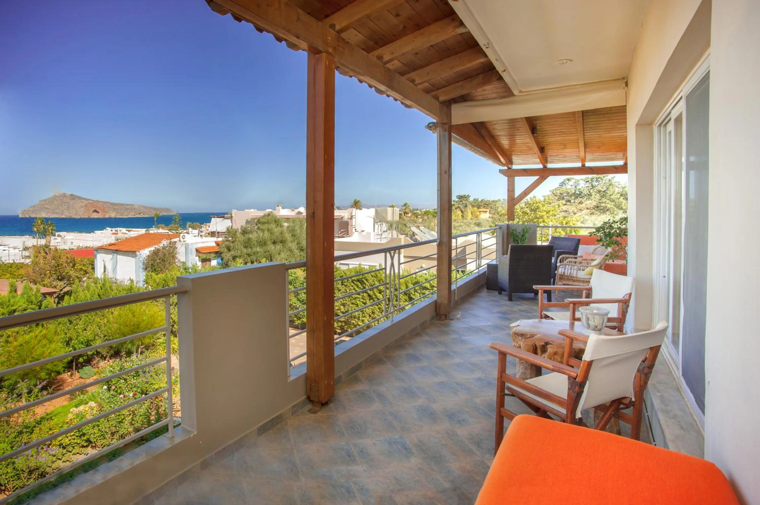 Seating area in Stamatakis Boutique Studios